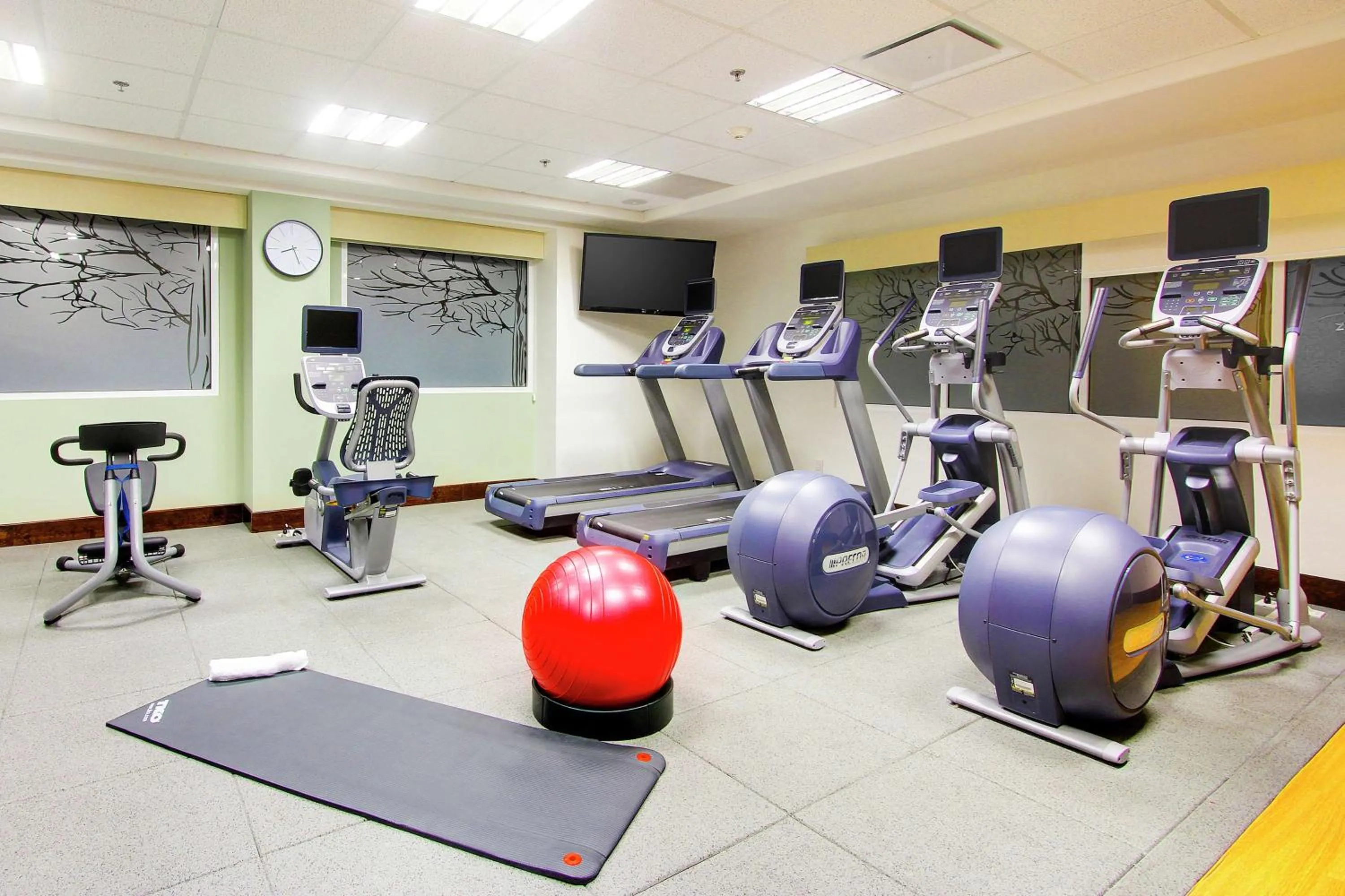 Fitness centre/facilities in Hilton Garden Inn Queretaro
