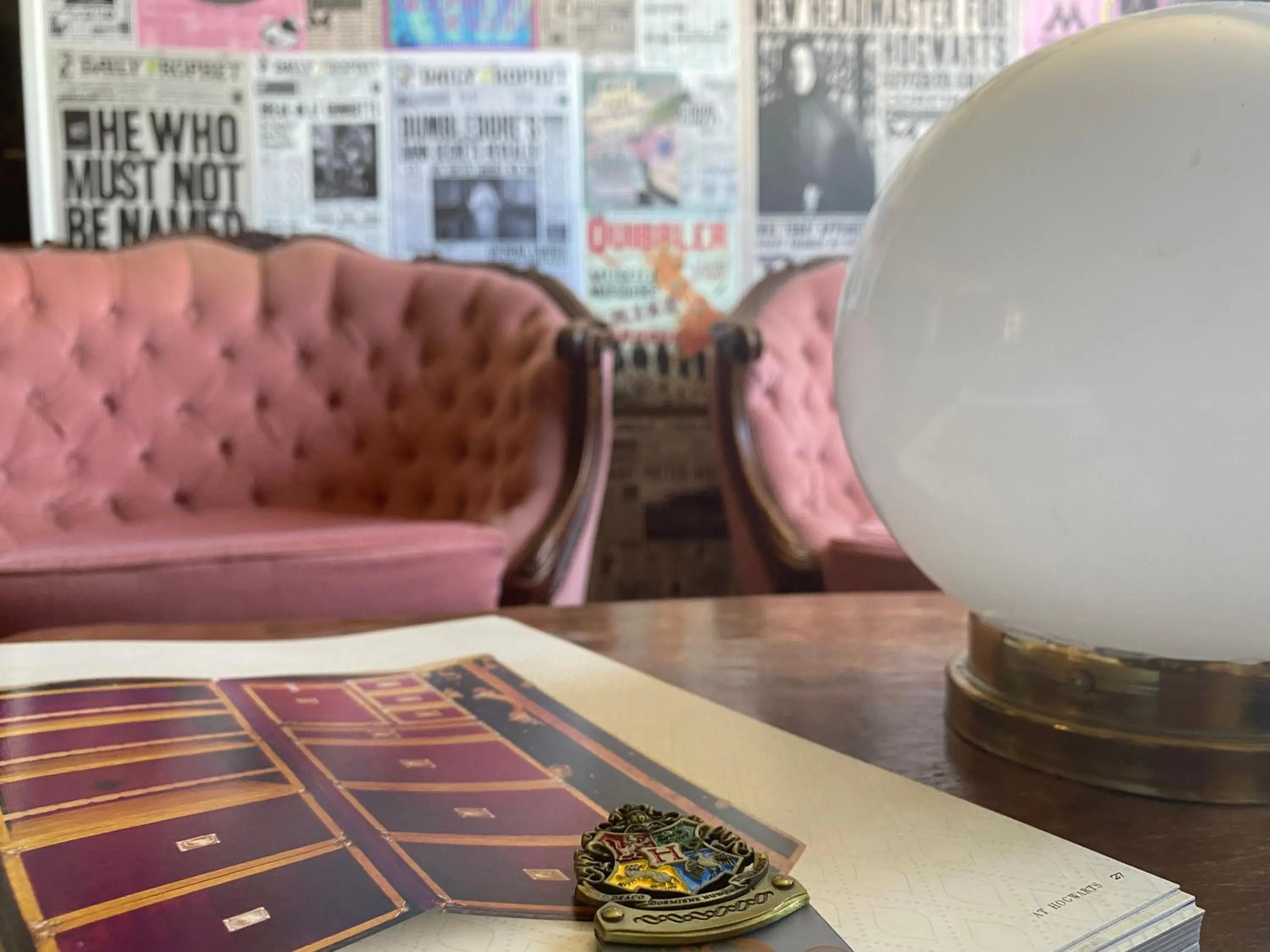 Living room in B&B Il giardino di Armida