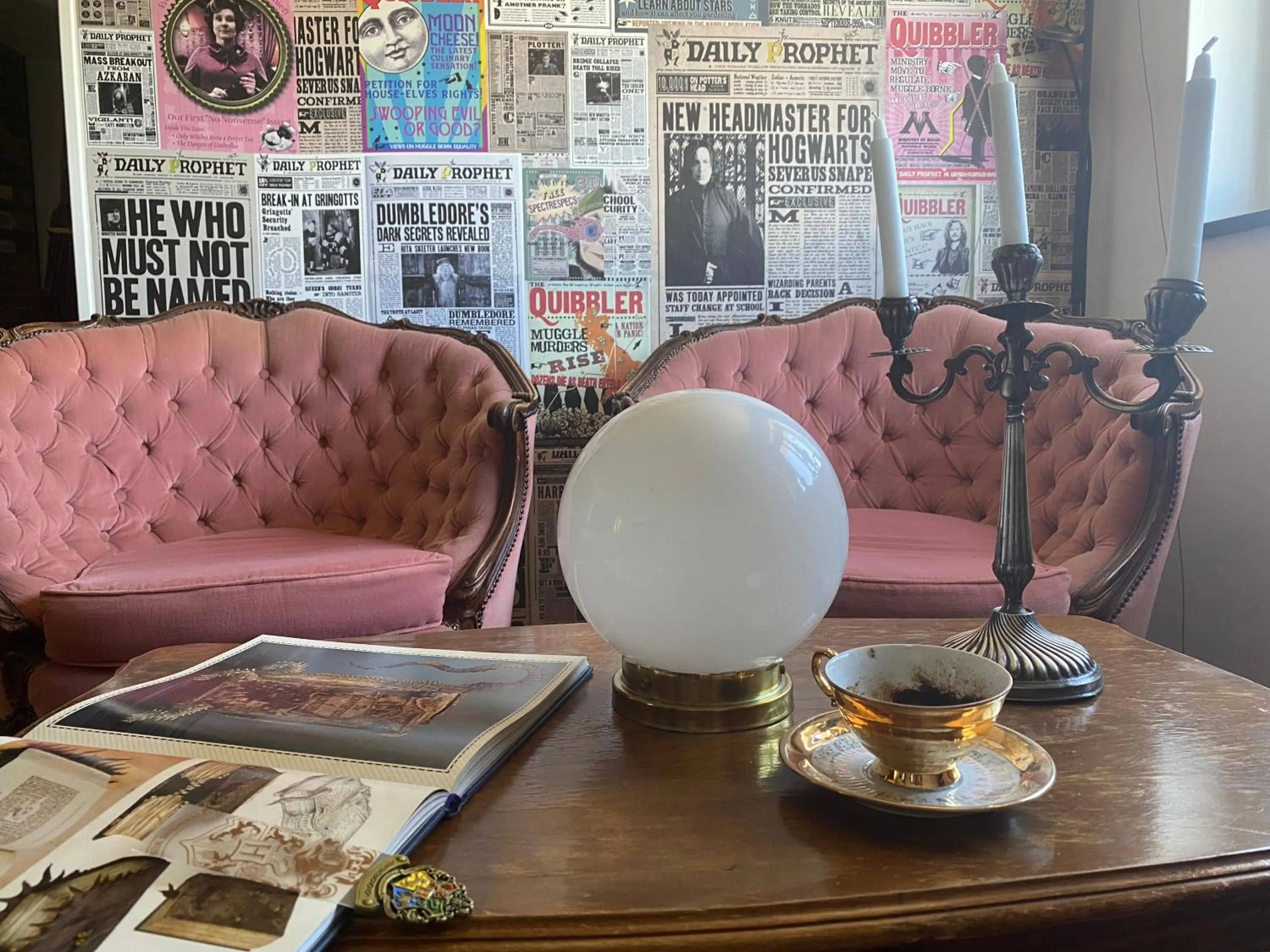 Living room in B&B Il giardino di Armida