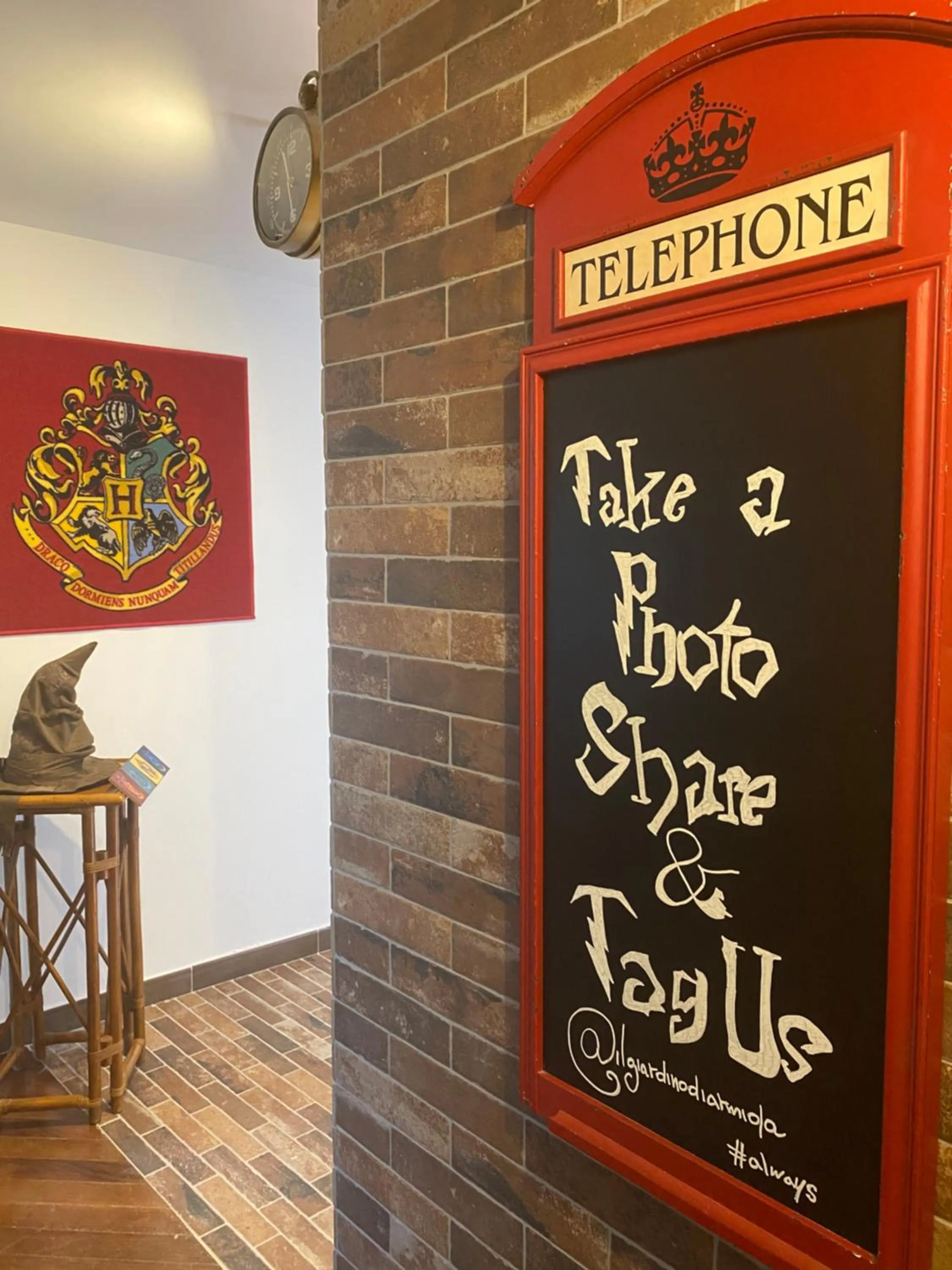 Decorative detail in B&B Il giardino di Armida