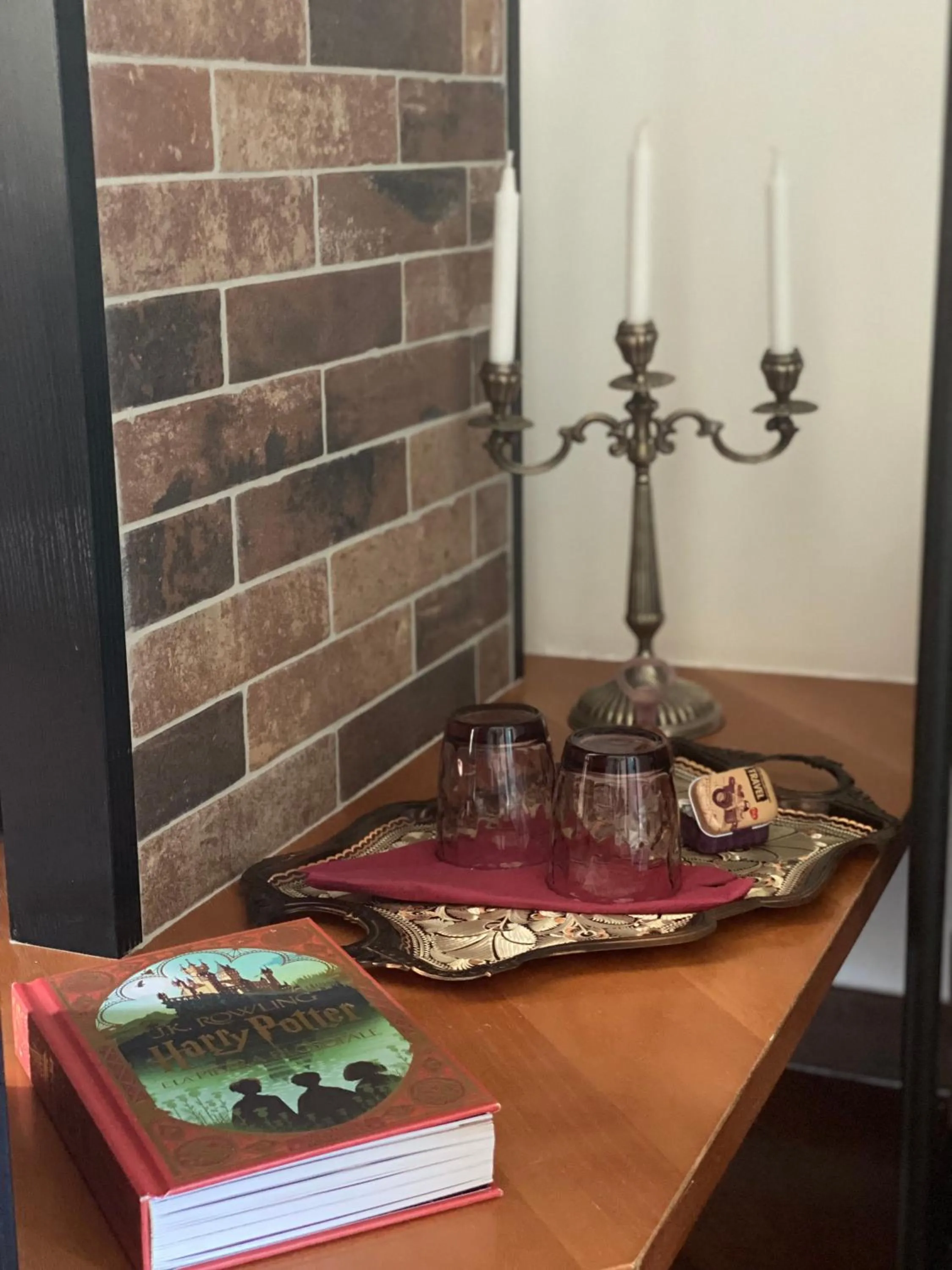 Decorative detail in B&B Il giardino di Armida