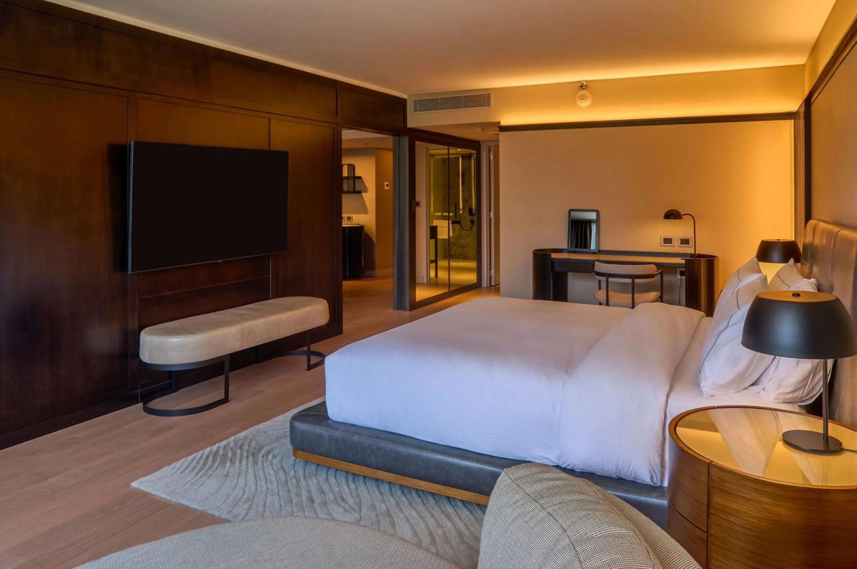 Bed in Hilton Buenos Aires