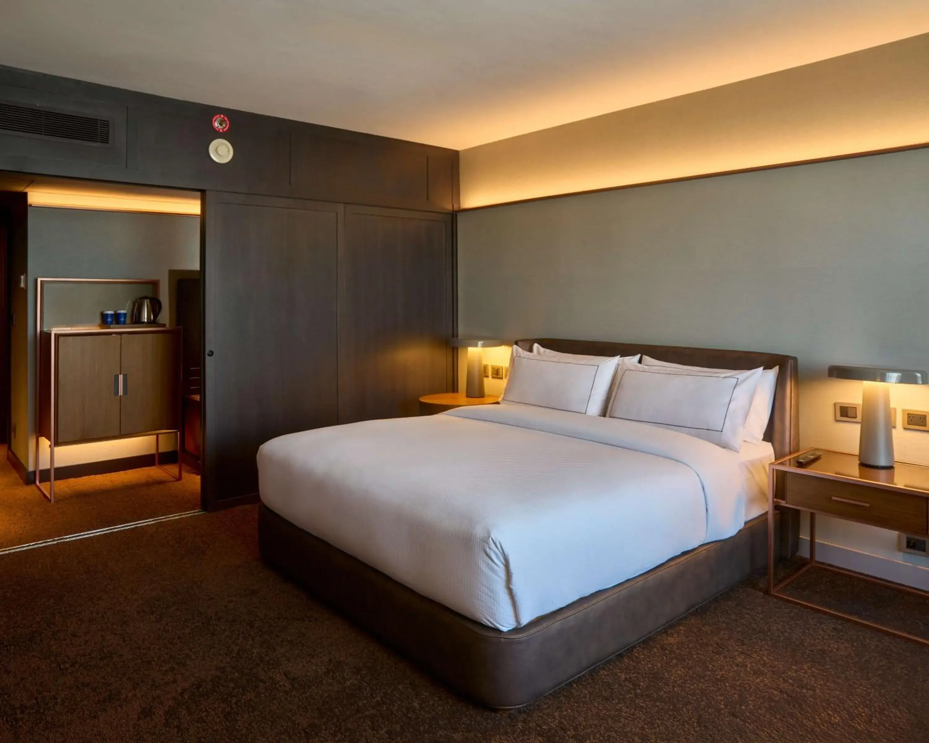 Bed in Hilton Buenos Aires Bed in Hilton Buenos Aires