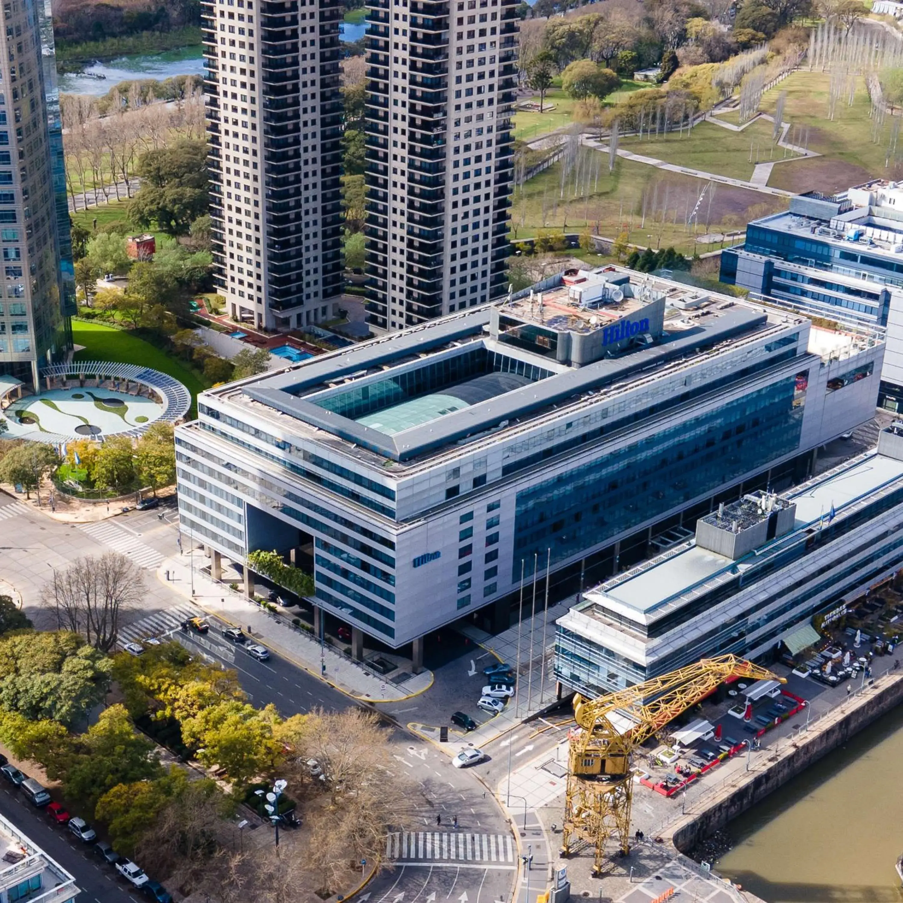 Property building in Hilton Buenos Aires Property building in Hilton Buenos Aires