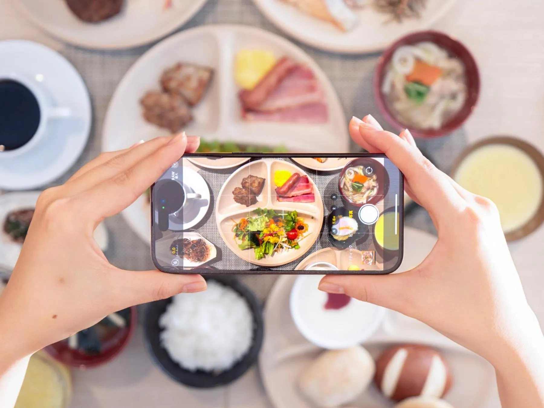 Food and drinks in Super Hotel Osaka Natural Hot Springs