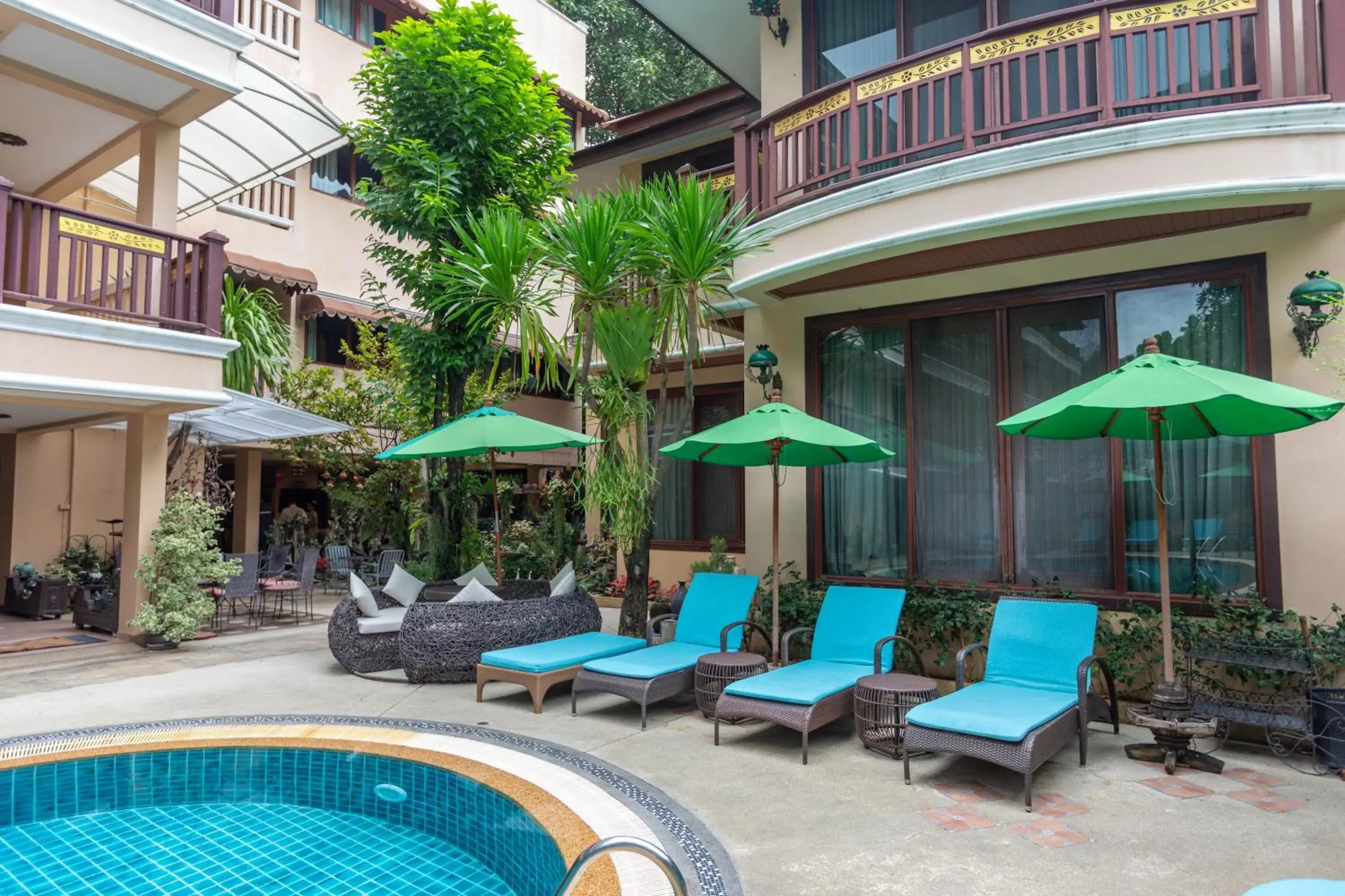 Swimming pool in At Chiang Mai Hotel Swimming pool in At Chiang Mai Hotel