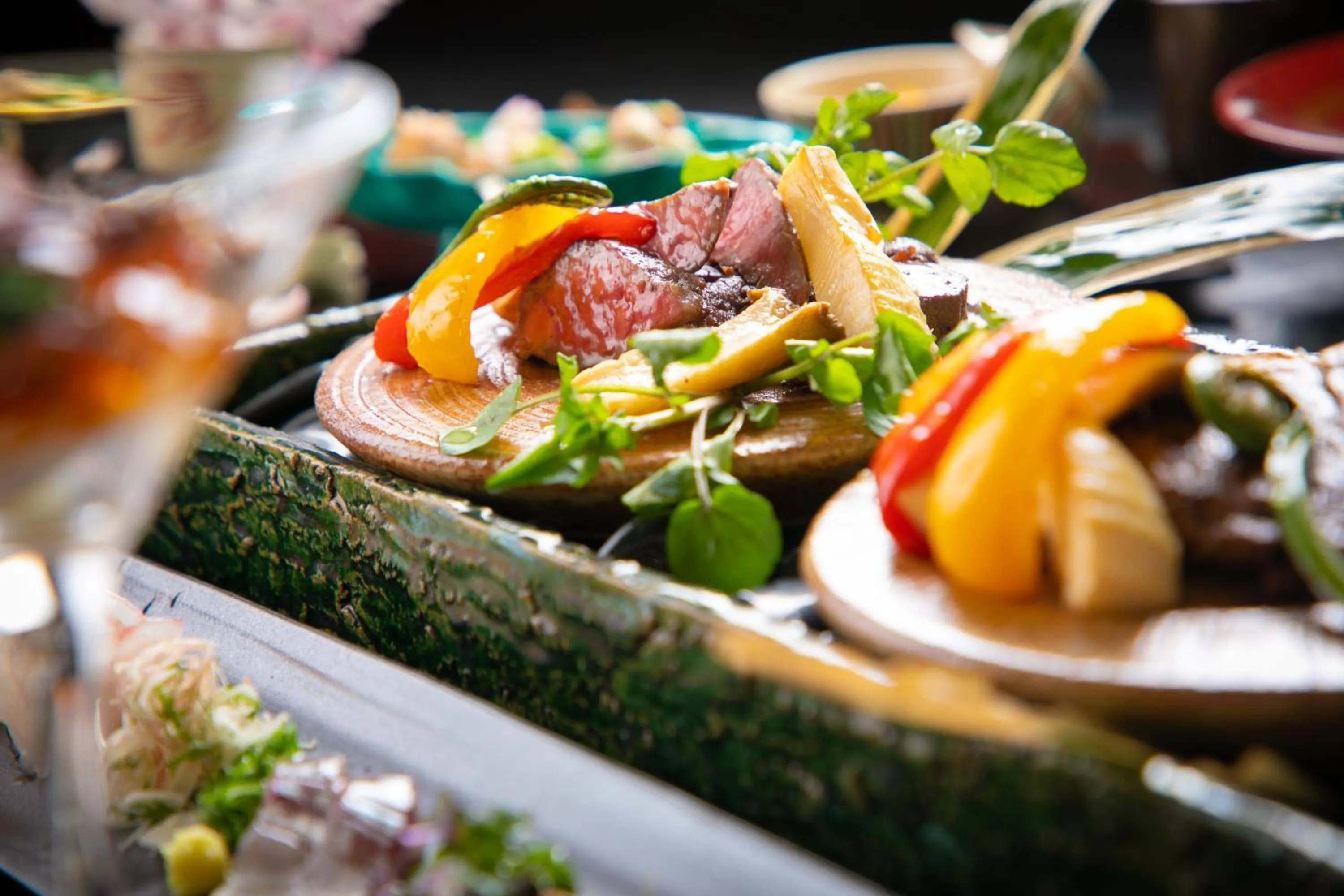 Food and drinks in Oyado Den Rikyu