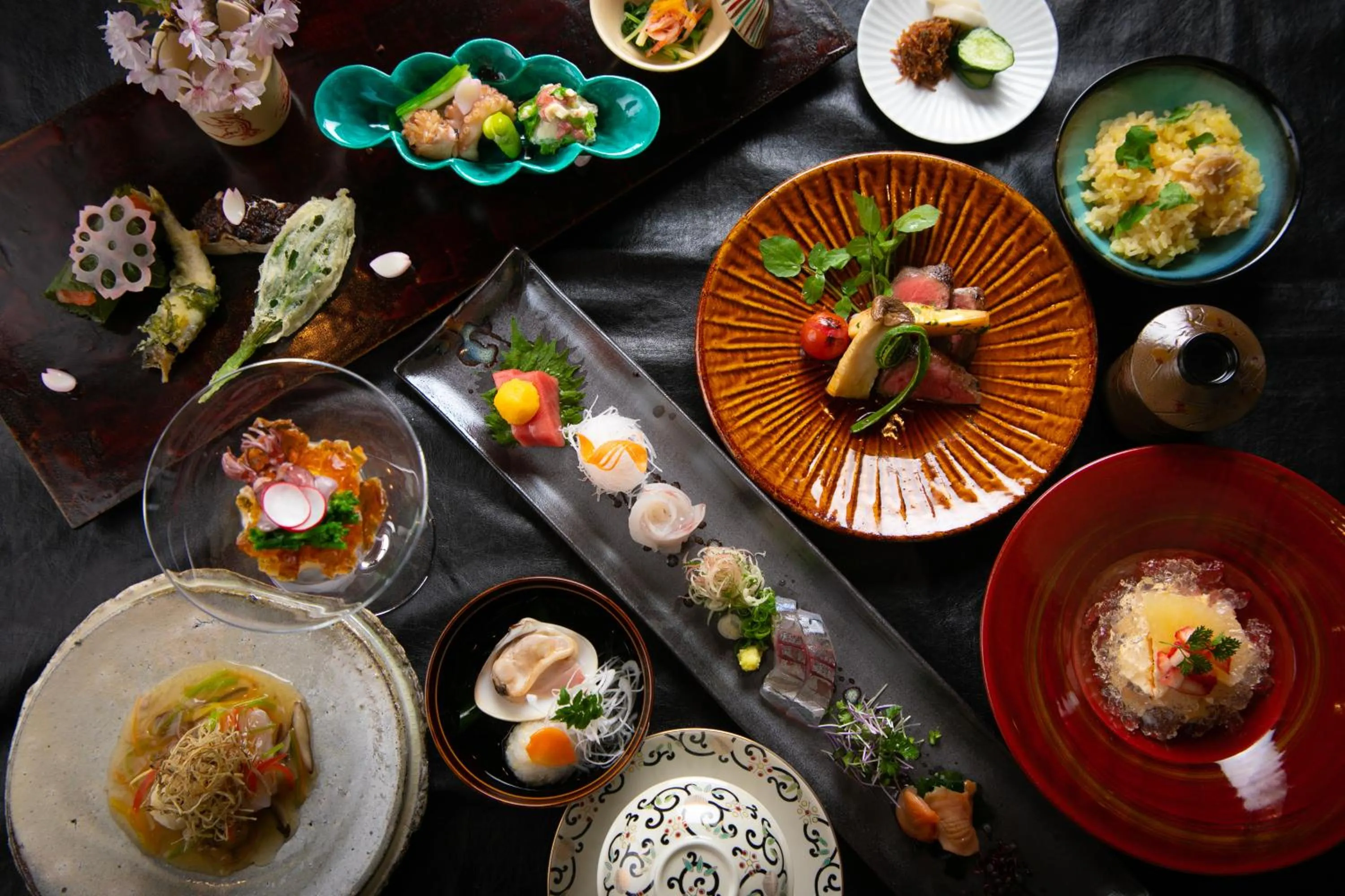 Food and drinks in Oyado Den Rikyu