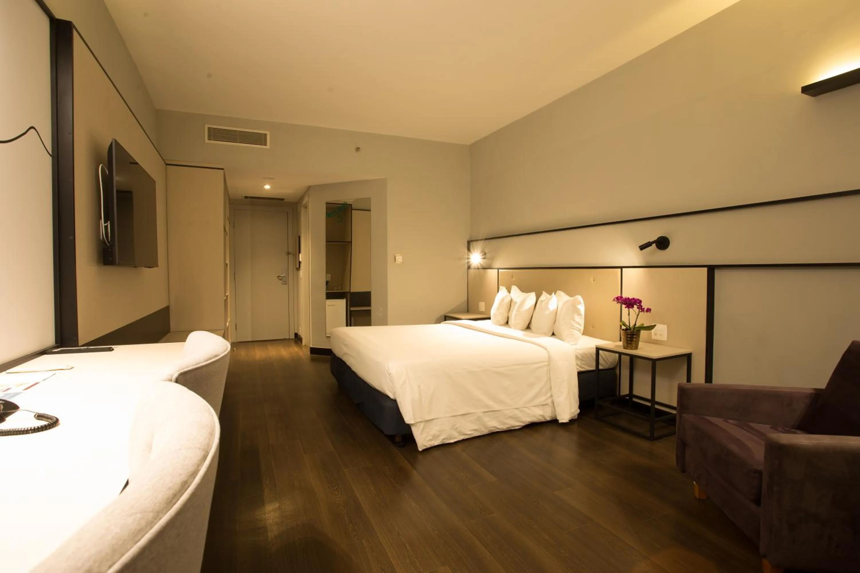 Bedroom, Bed in Transamerica Lagoa dos Ingleses