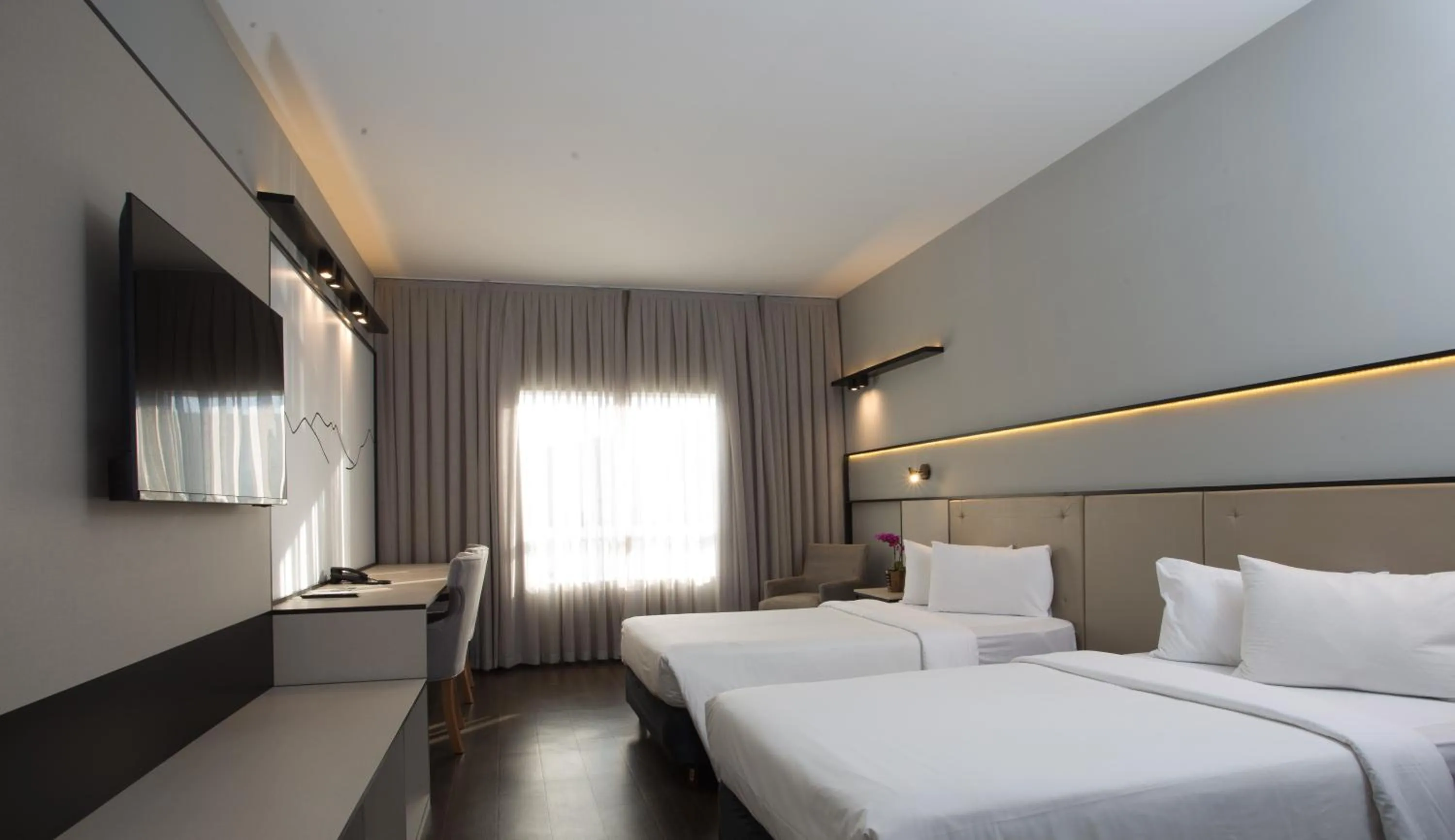 Bedroom, Bed in Transamerica Lagoa dos Ingleses