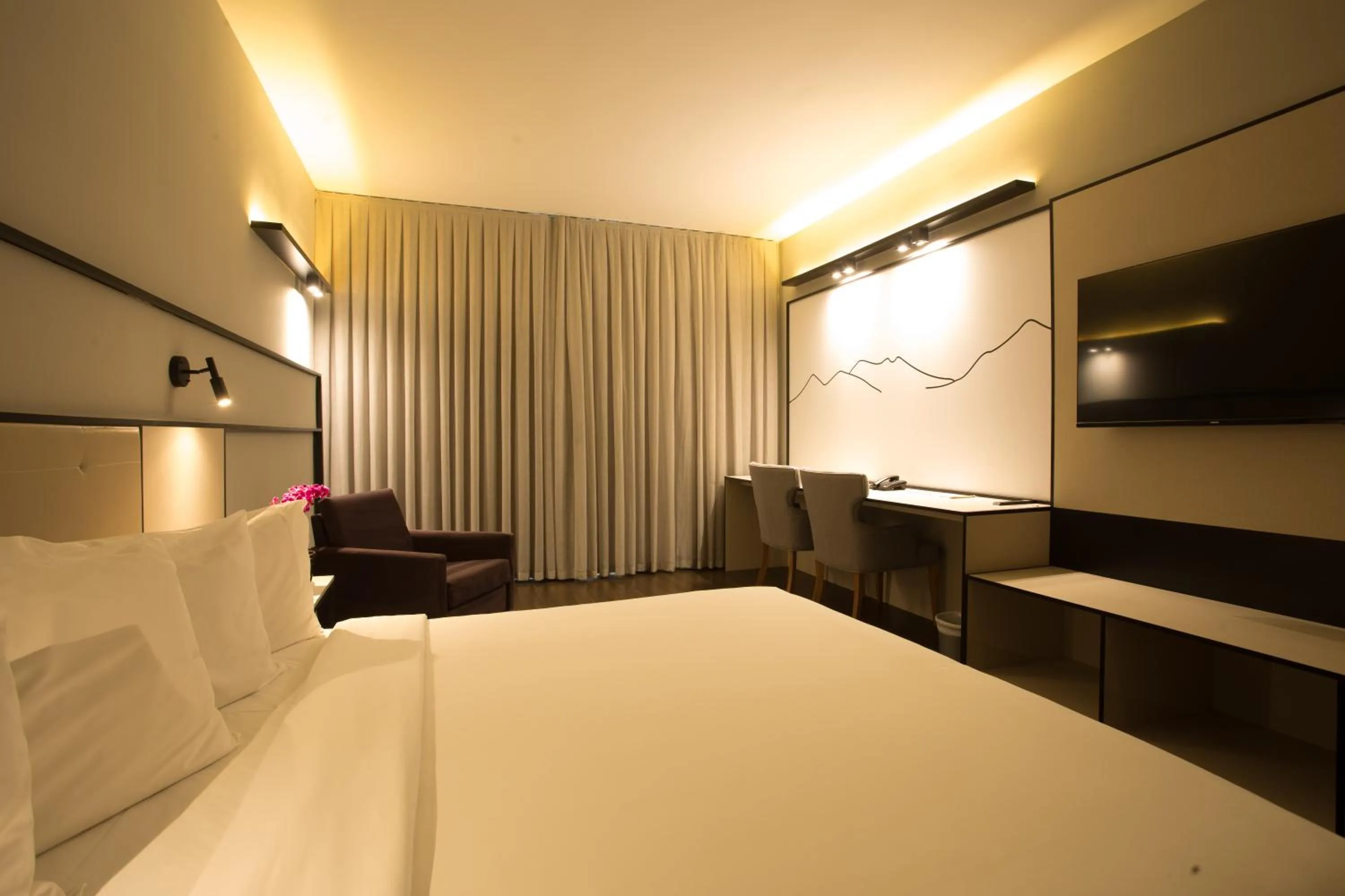 Bed in Transamerica Lagoa dos Ingleses