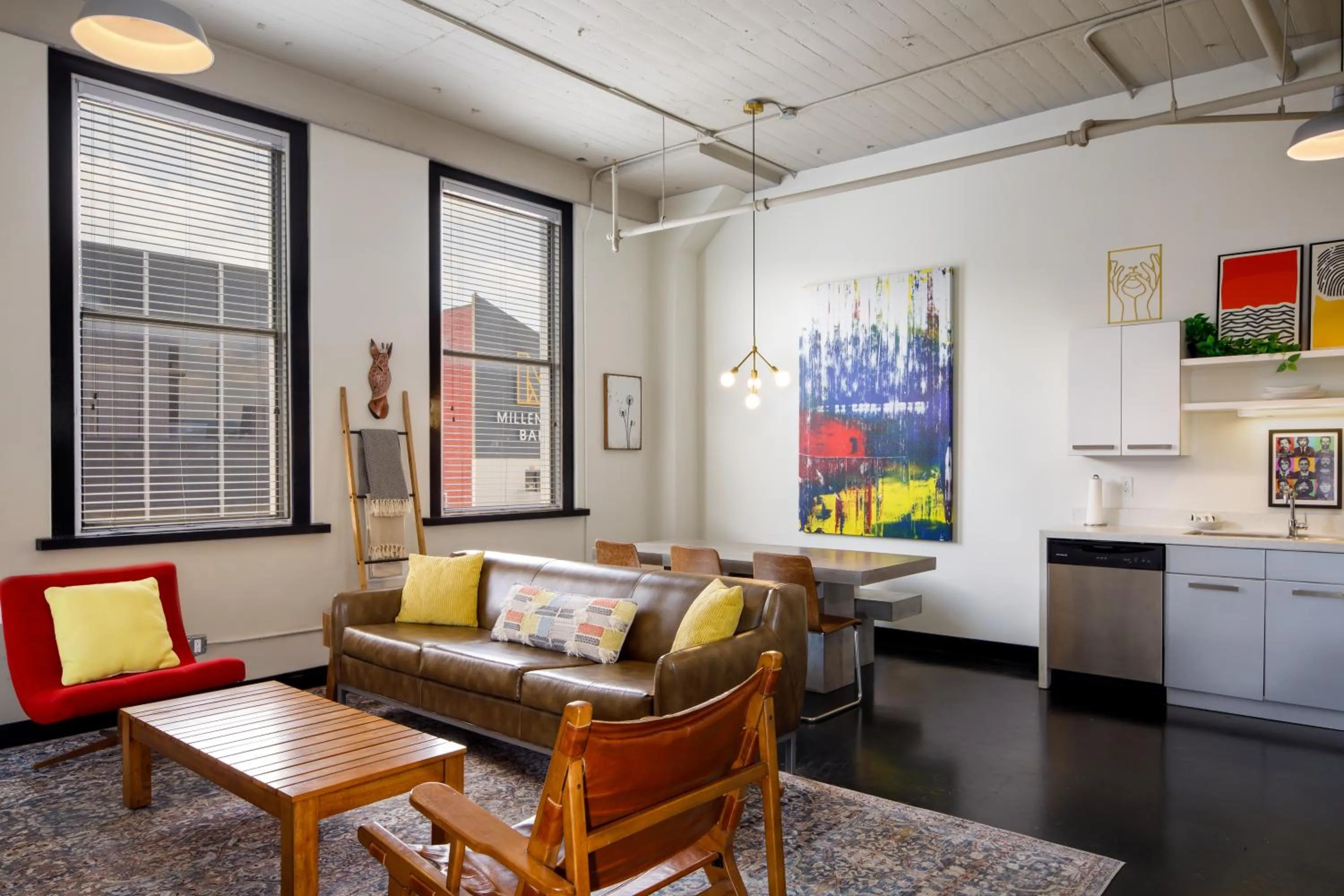 Living room in Hotel Clemons