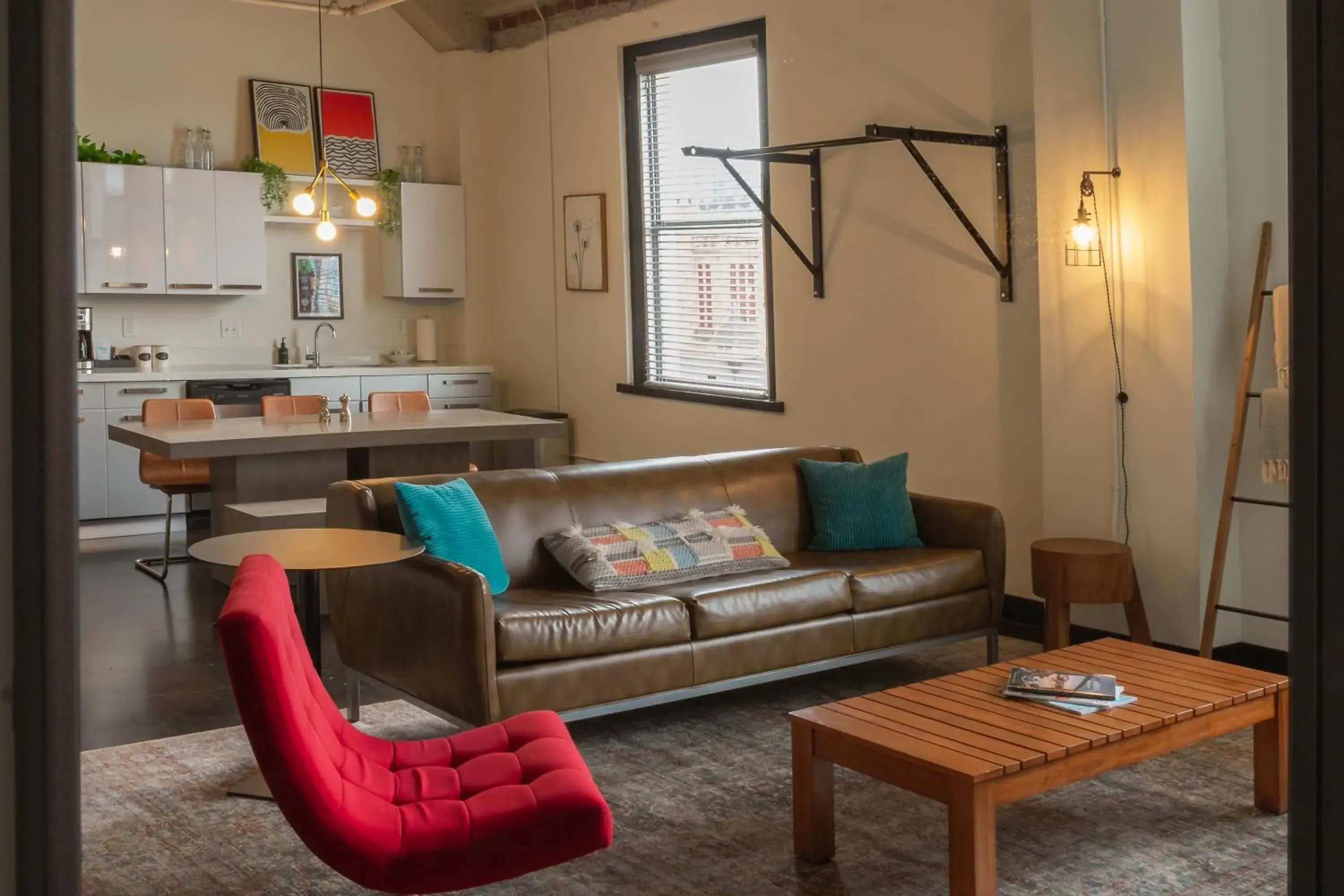 Living room in Hotel Clemons Living room in Hotel Clemons