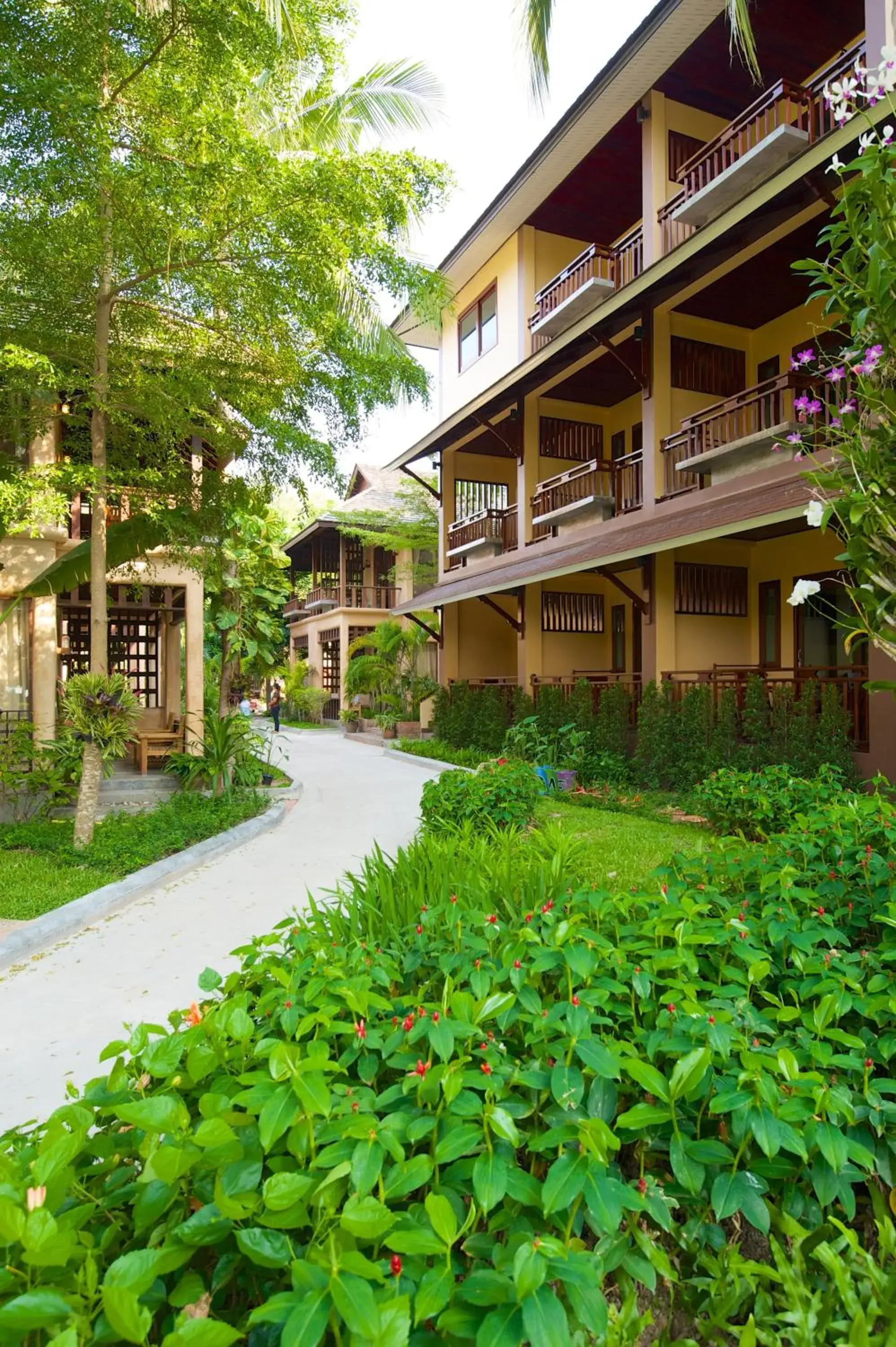 Facade/entrance in Wind Beach Resort Facade/entrance in Wind Beach Resort