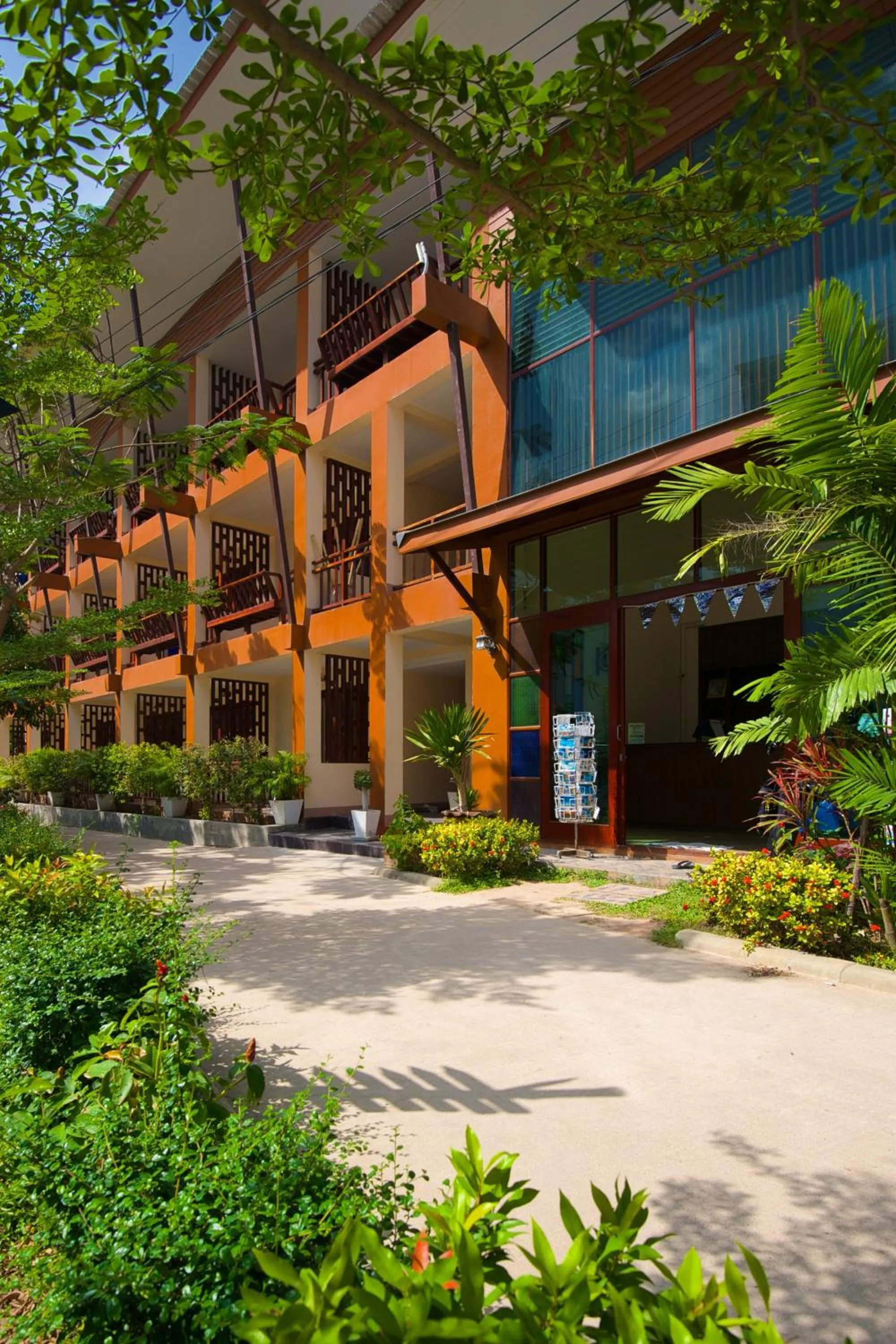 Facade/entrance in Wind Beach Resort