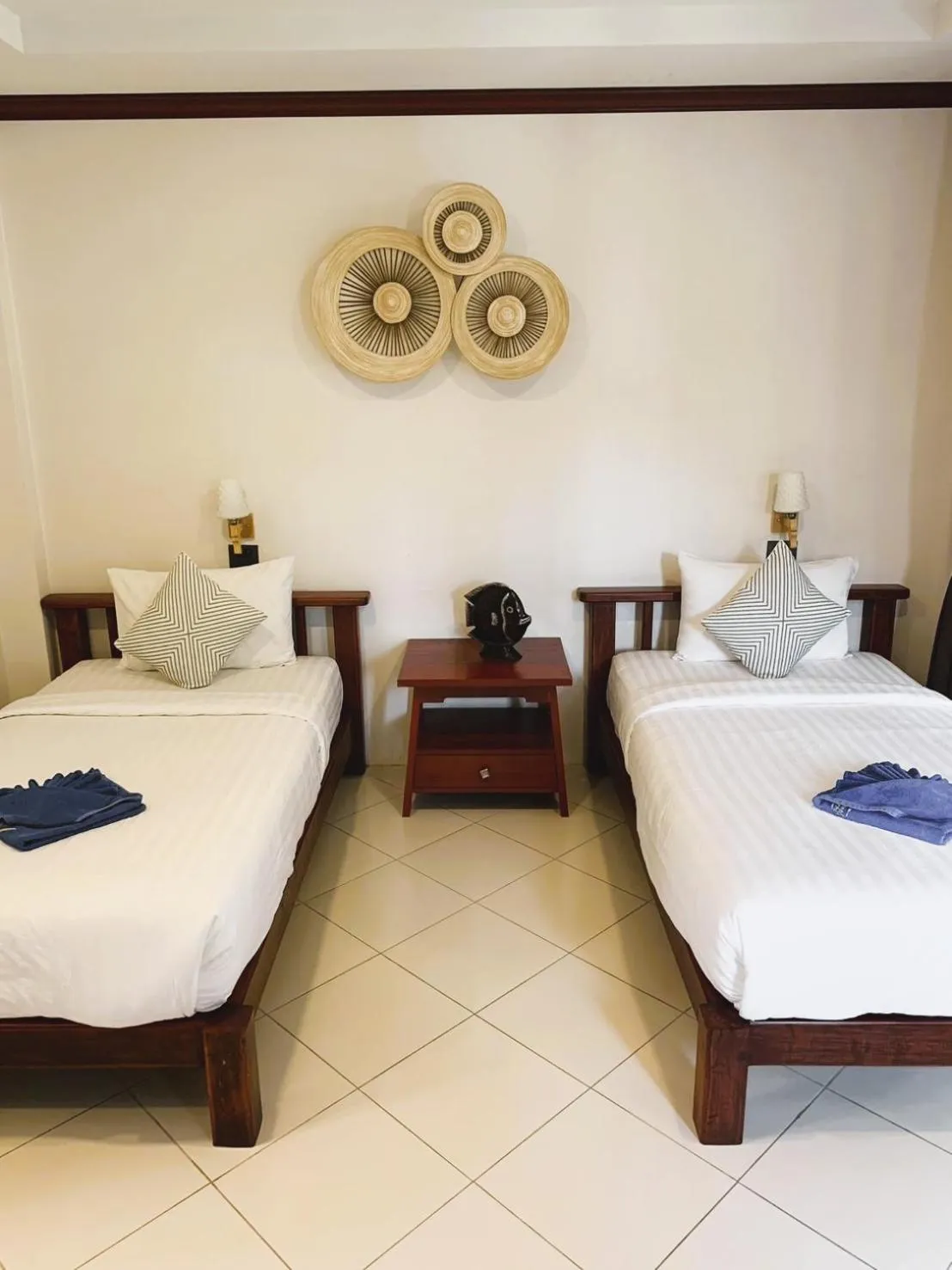 Bed in Wind Beach Resort