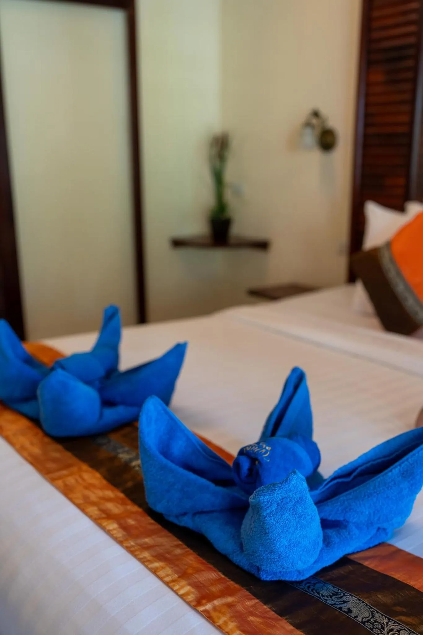 Bed in Wind Beach Resort