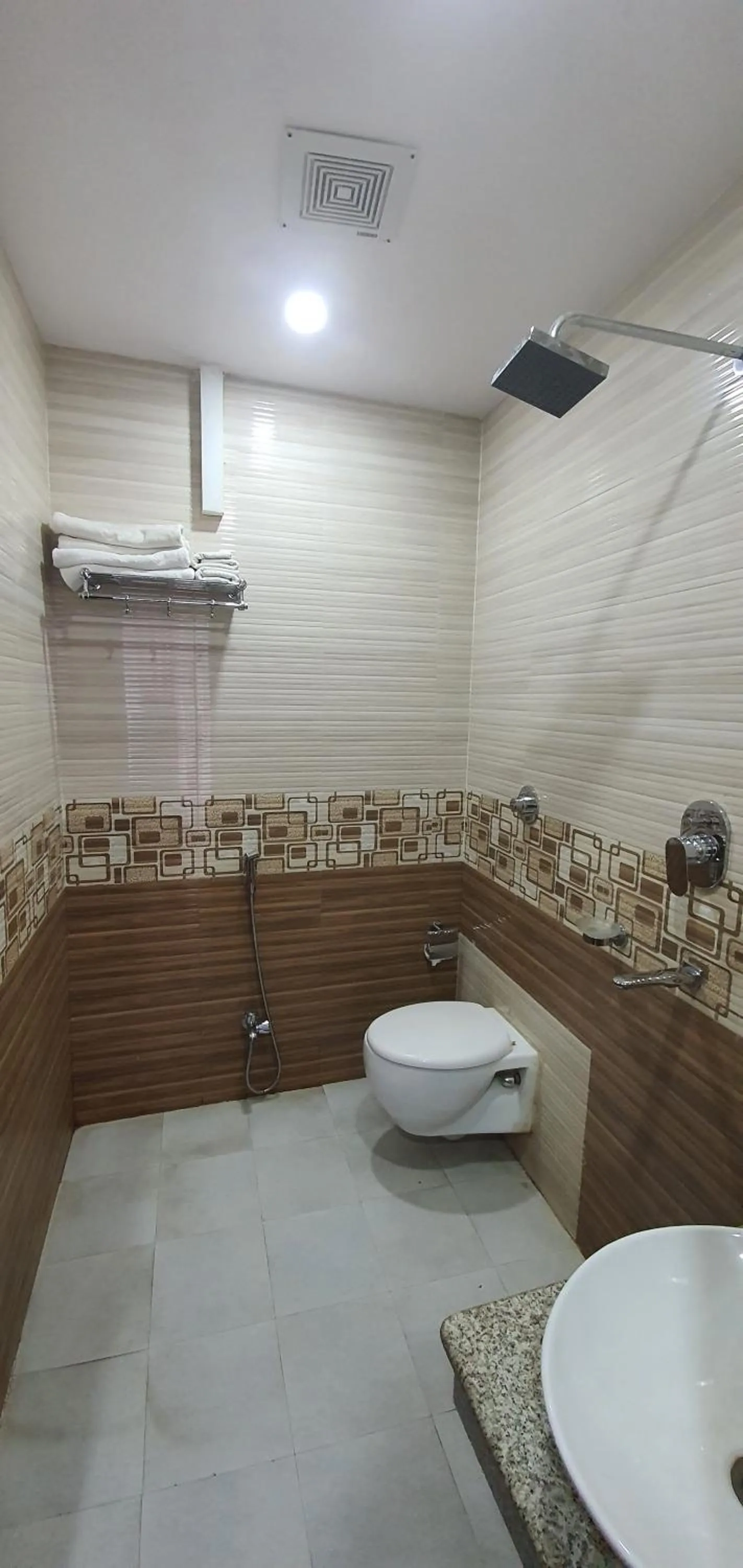 Bathroom in Annapurna Hotel