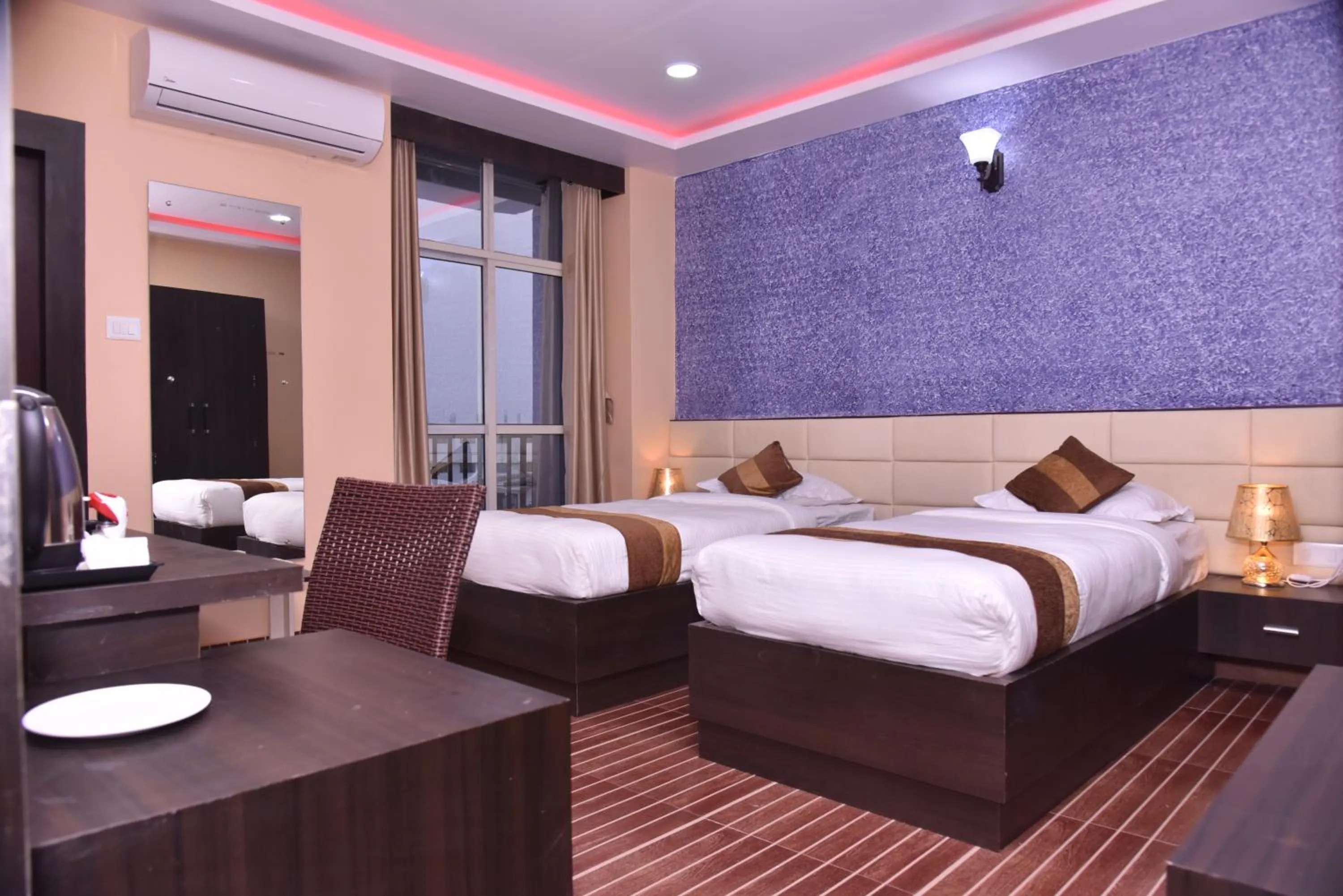 Bed in Annapurna Hotel