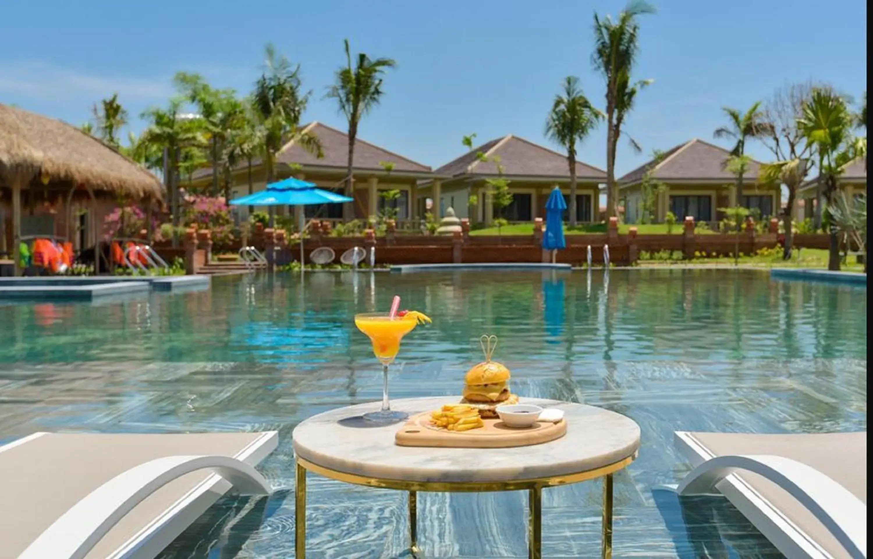 Swimming pool in My Son Heritage Resort and Spa Swimming pool in My Son Heritage Resort and Spa