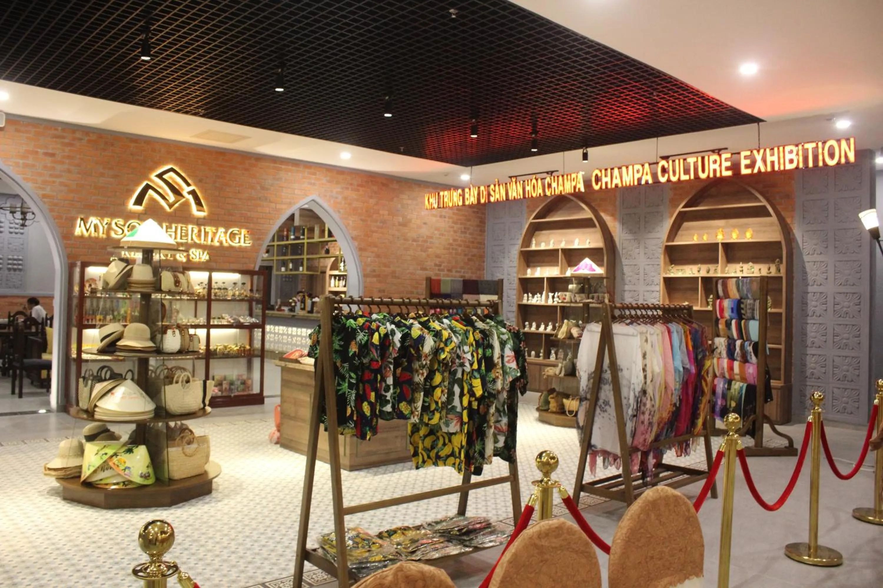 On-site shops in My Son Heritage Resort and Spa