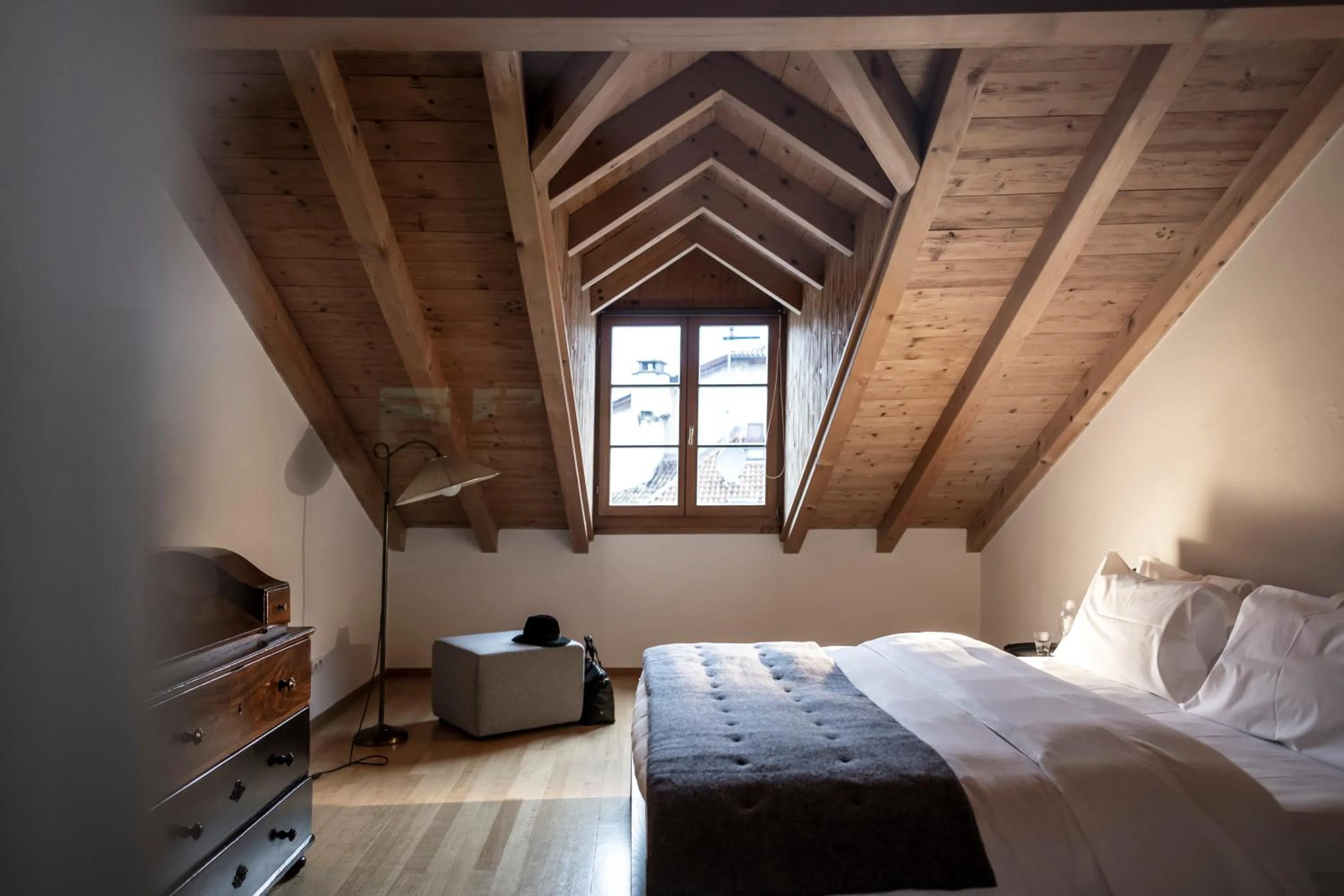 Bedroom, Bed in Goldenstern Townhouse