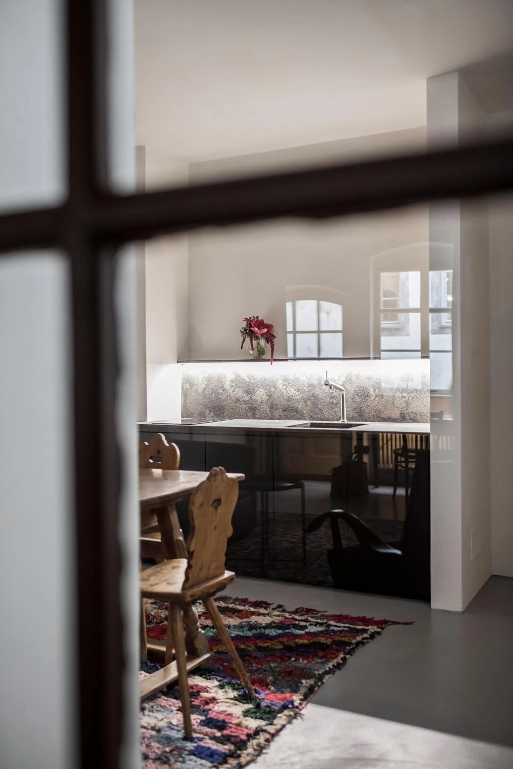 Dining area, Bed in Goldenstern Townhouse