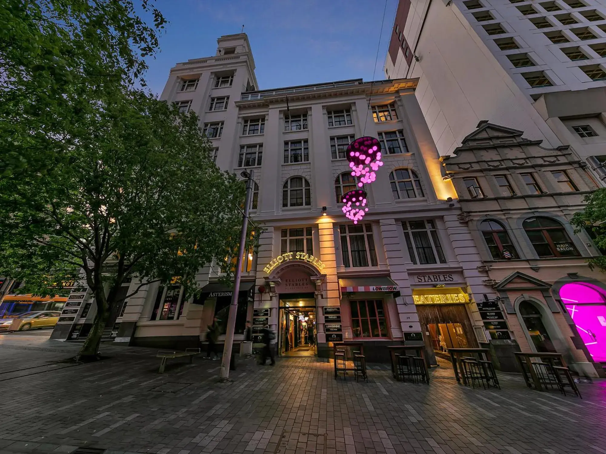 City view in Attic Backpackers City view in Attic Backpackers
