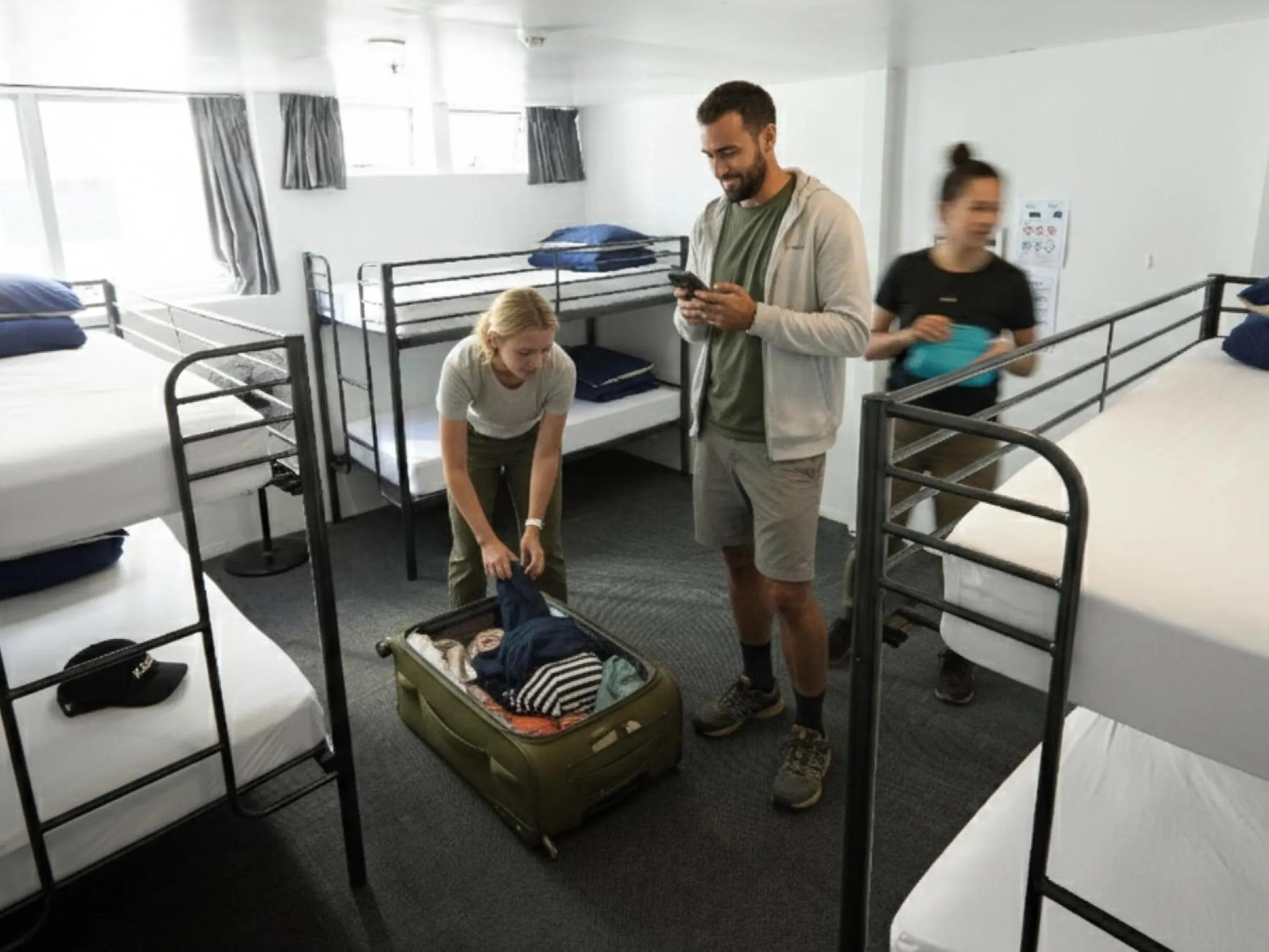Bedroom, Bed in Attic Backpackers