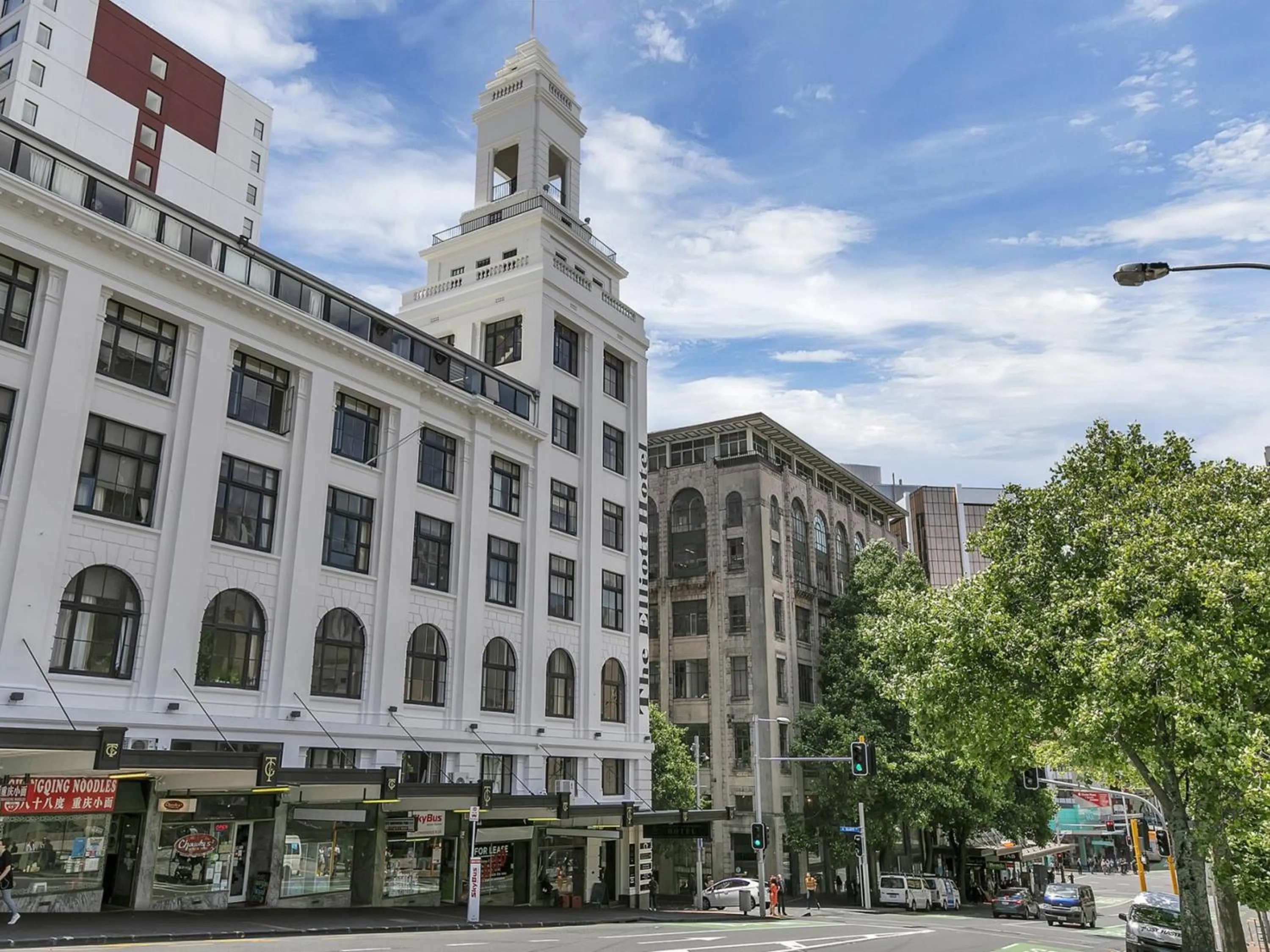 Property building in Attic Backpackers