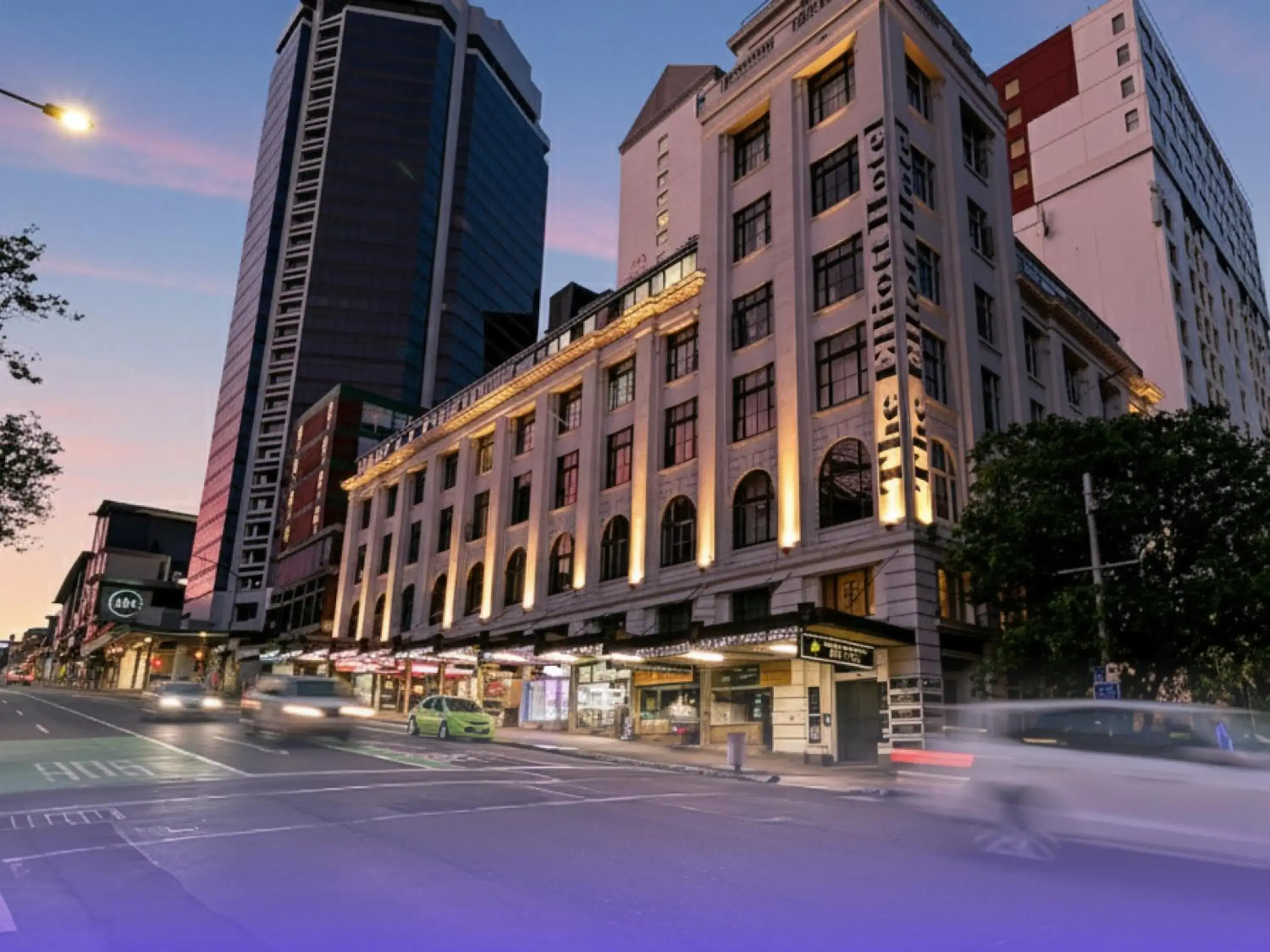 Property building in Attic Backpackers Property building in Attic Backpackers