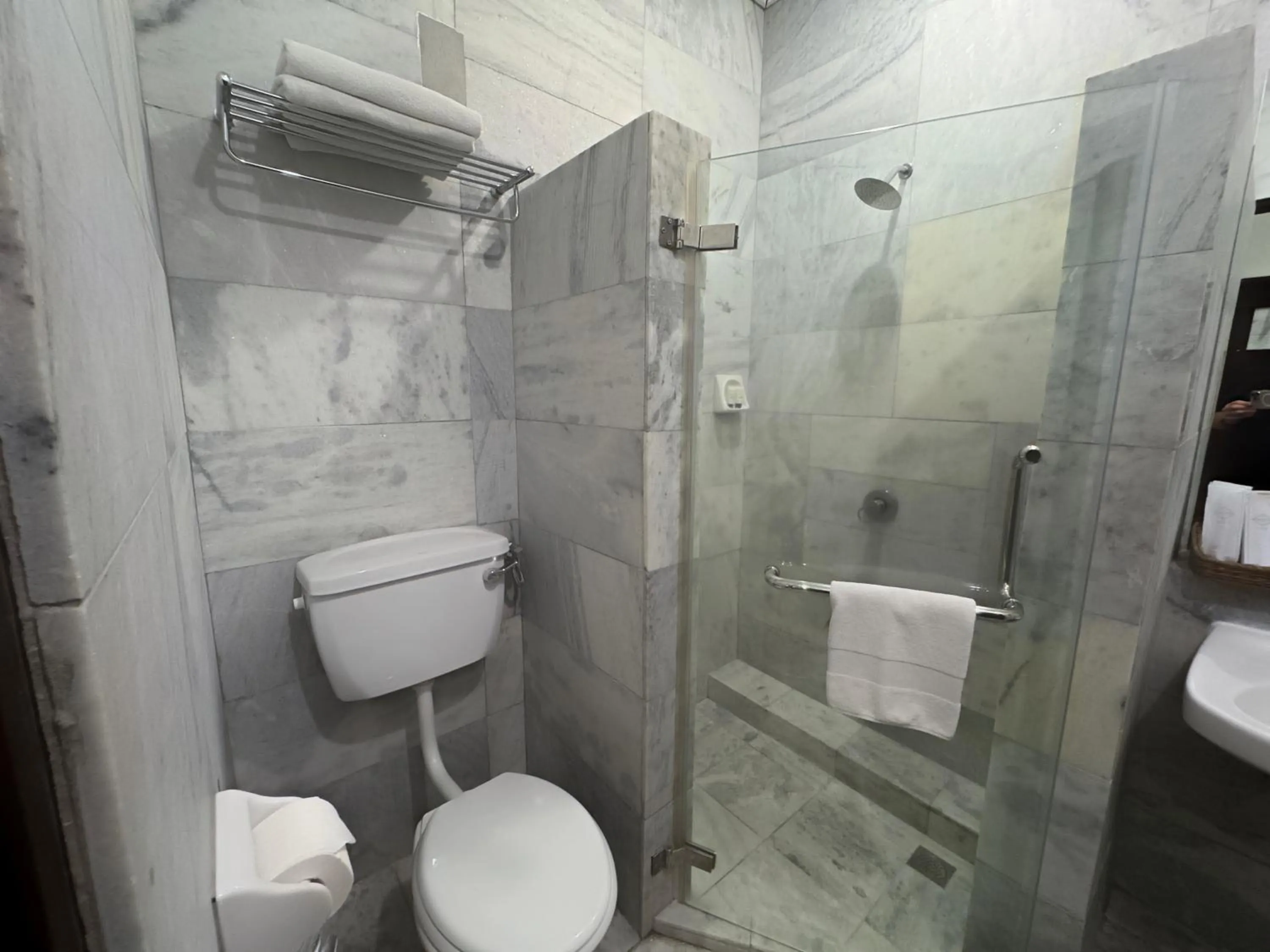 Toilet in Museum Hotel