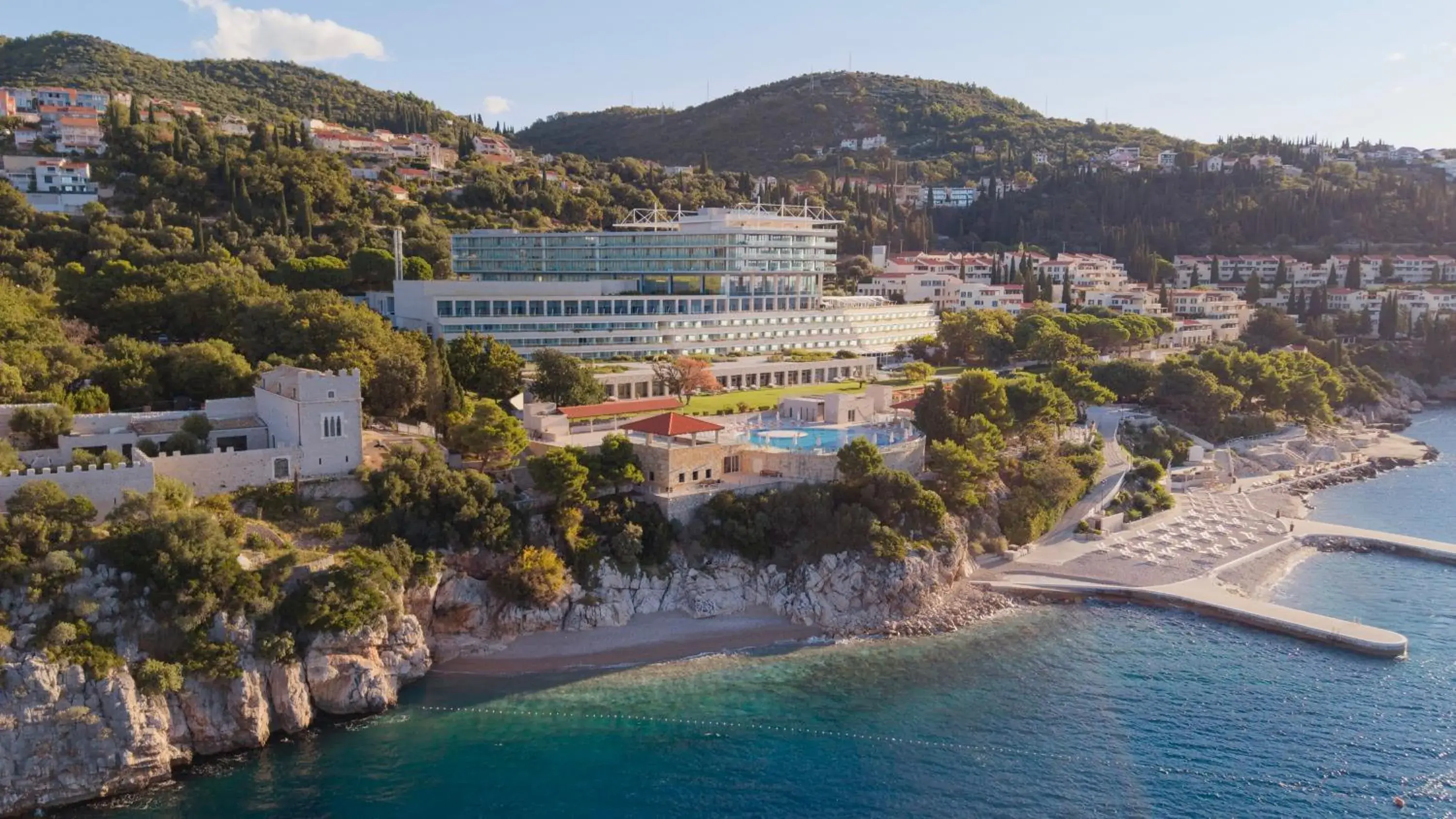 Property building in Sun Gardens Dubrovnik Property building in Sun Gardens Dubrovnik