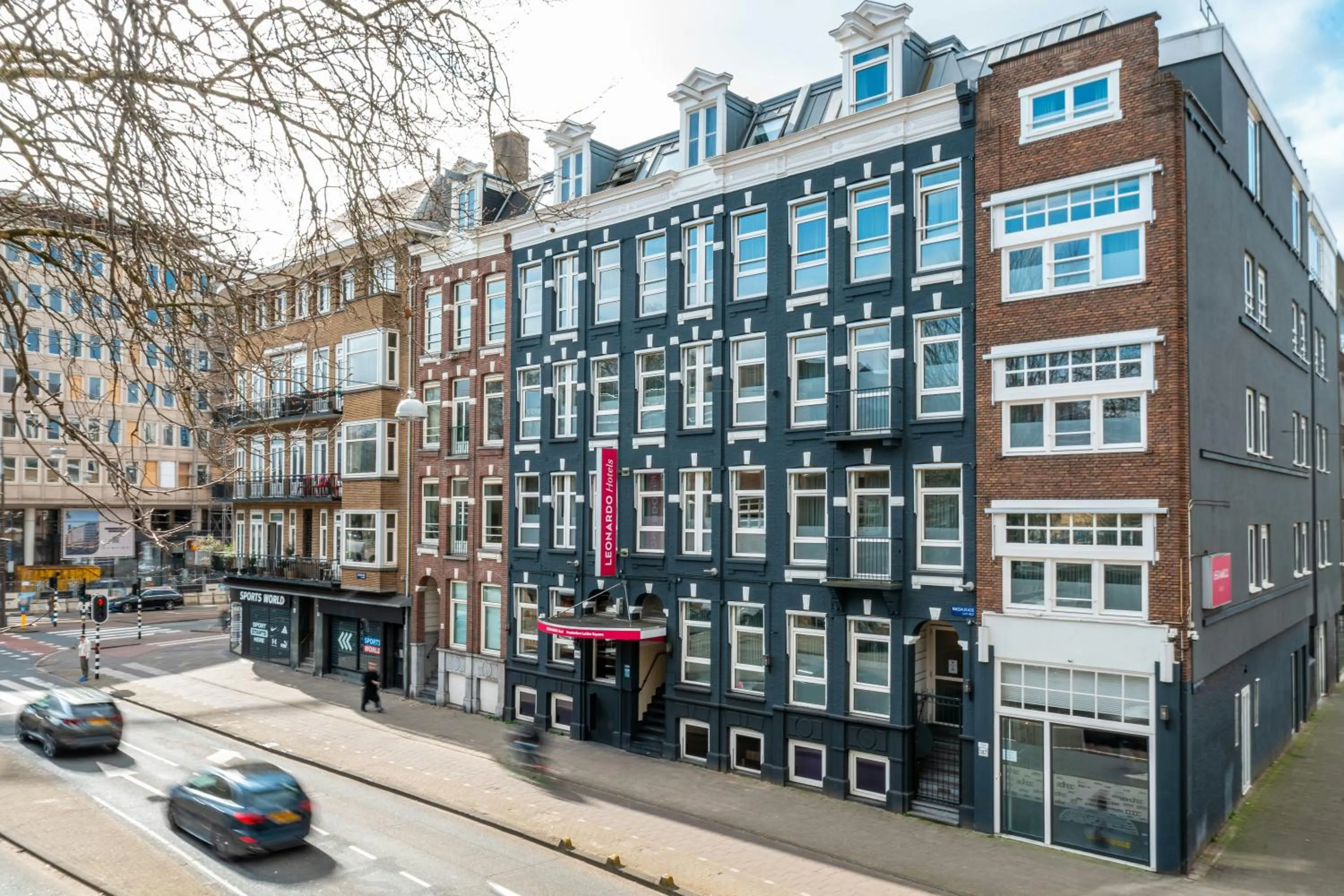 Property building in Leonardo Hotel Amsterdam Leidse Square