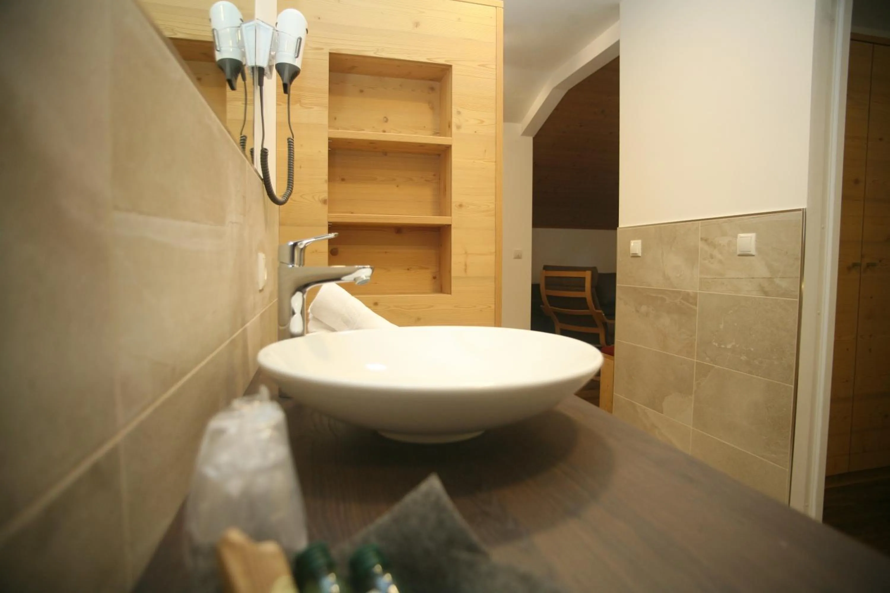 Bathroom in Hotel Ortler