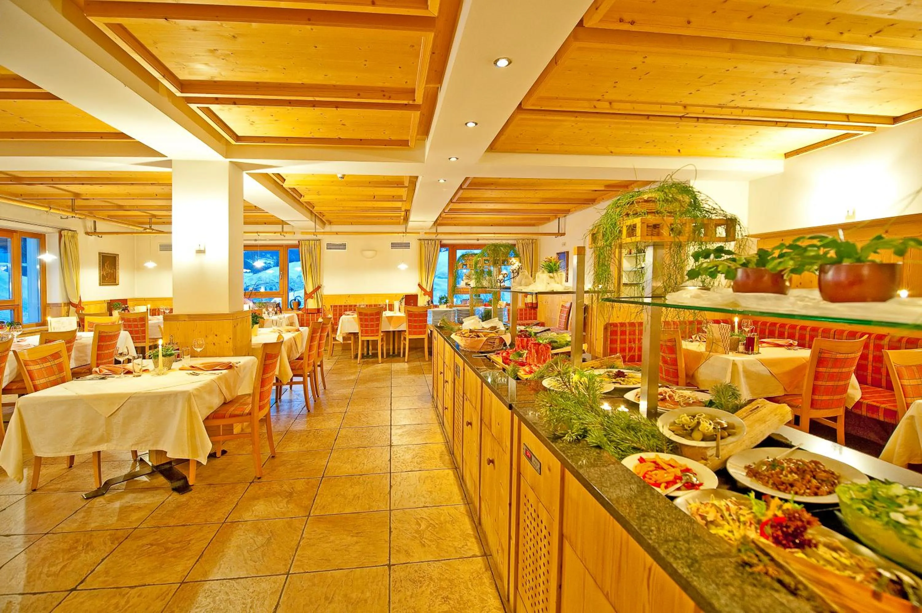 Dinner in Hotel Ortler