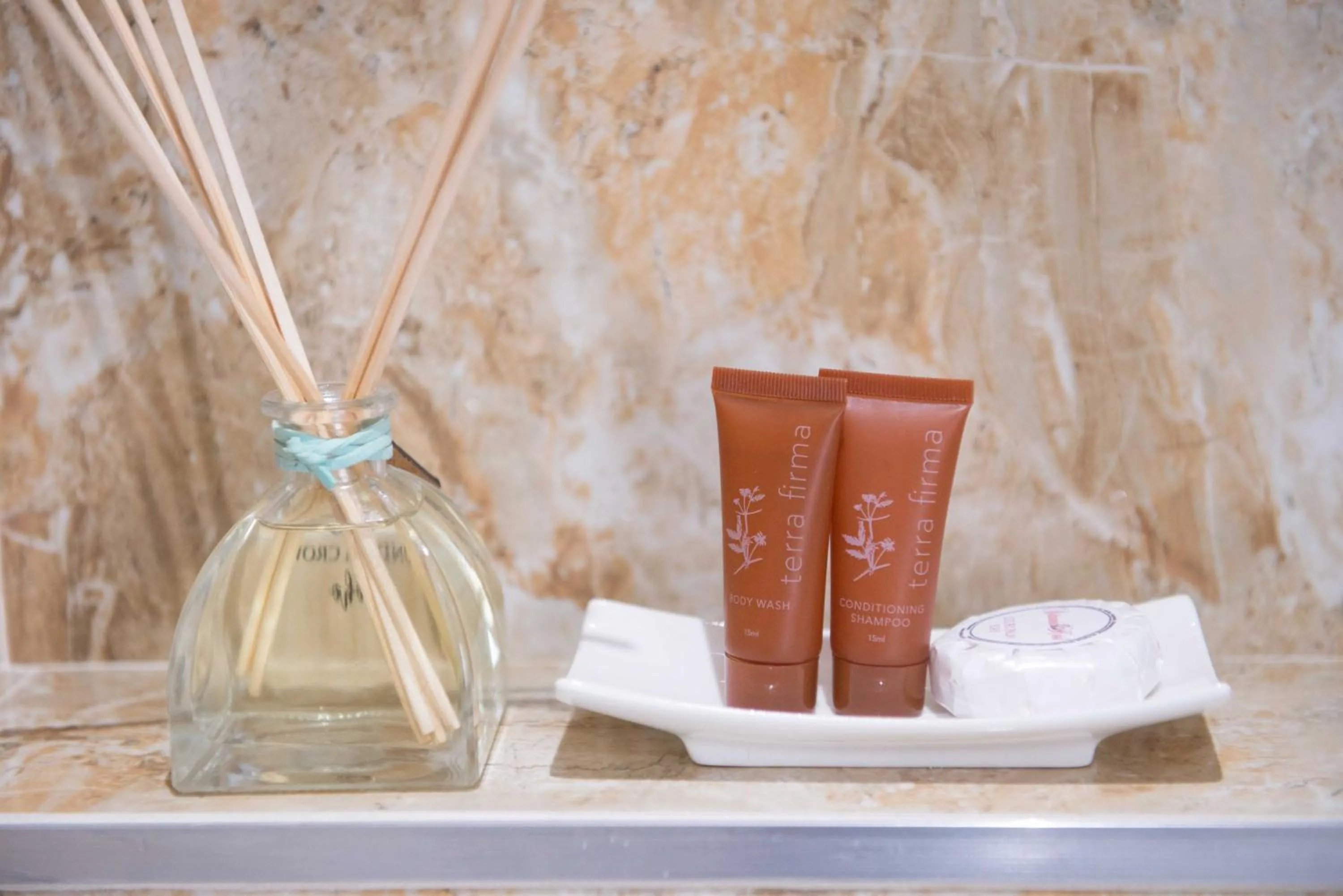 Shower in Britannia Hotel