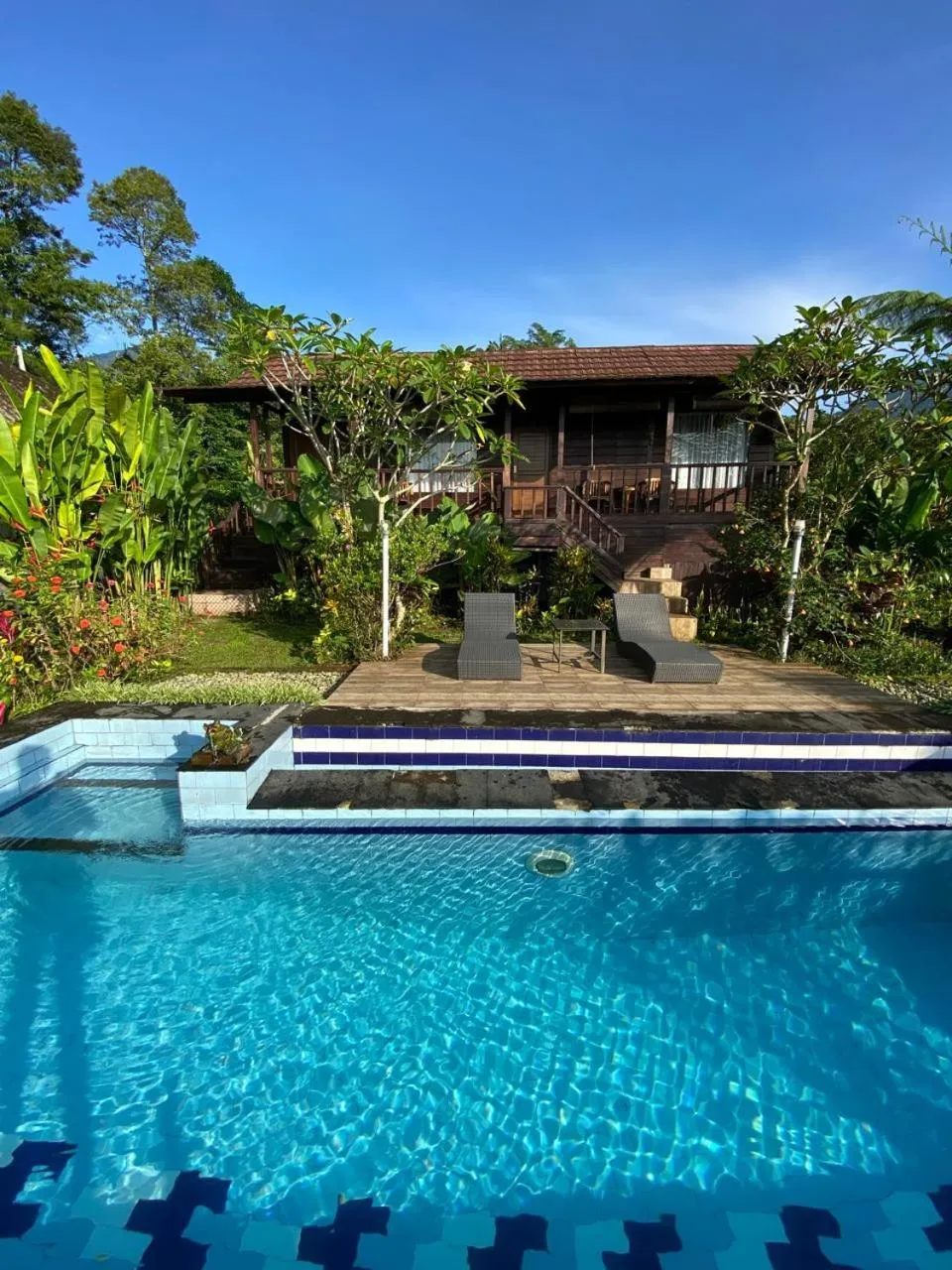 Swimming pool in Dukuh Baturan Villa