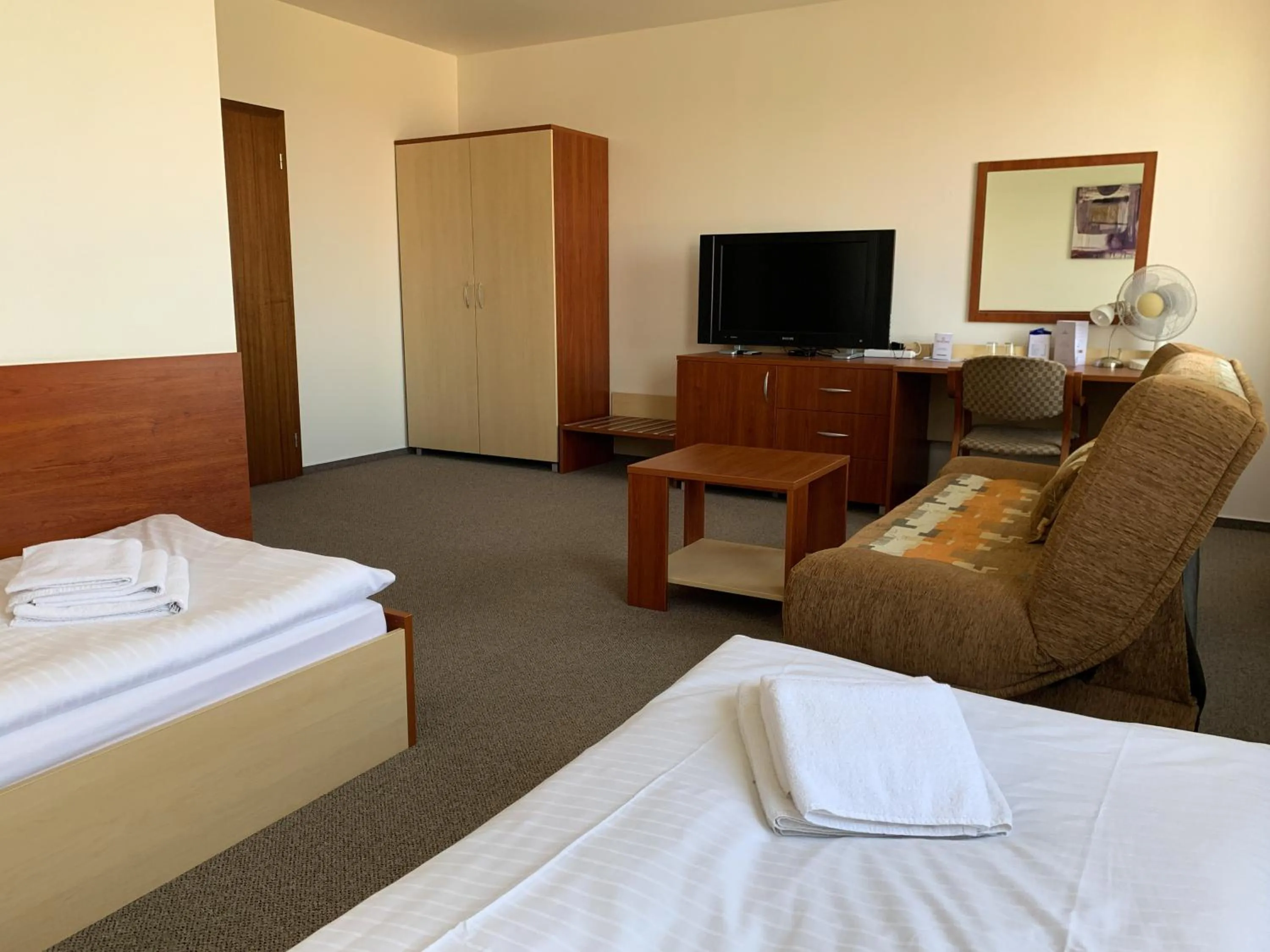 Bed in Hotel Patriot