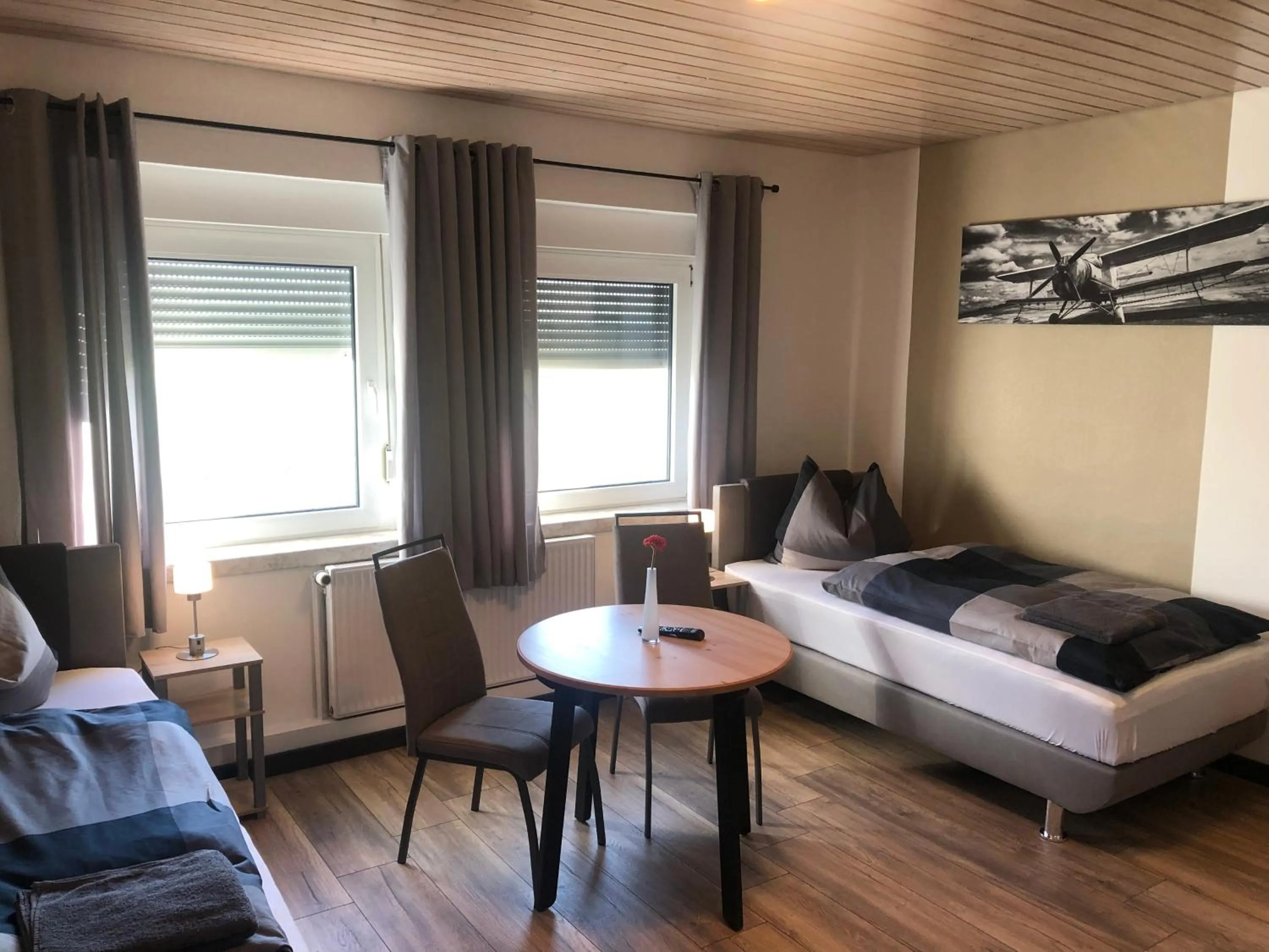 Bed in Pension Flying Ranch