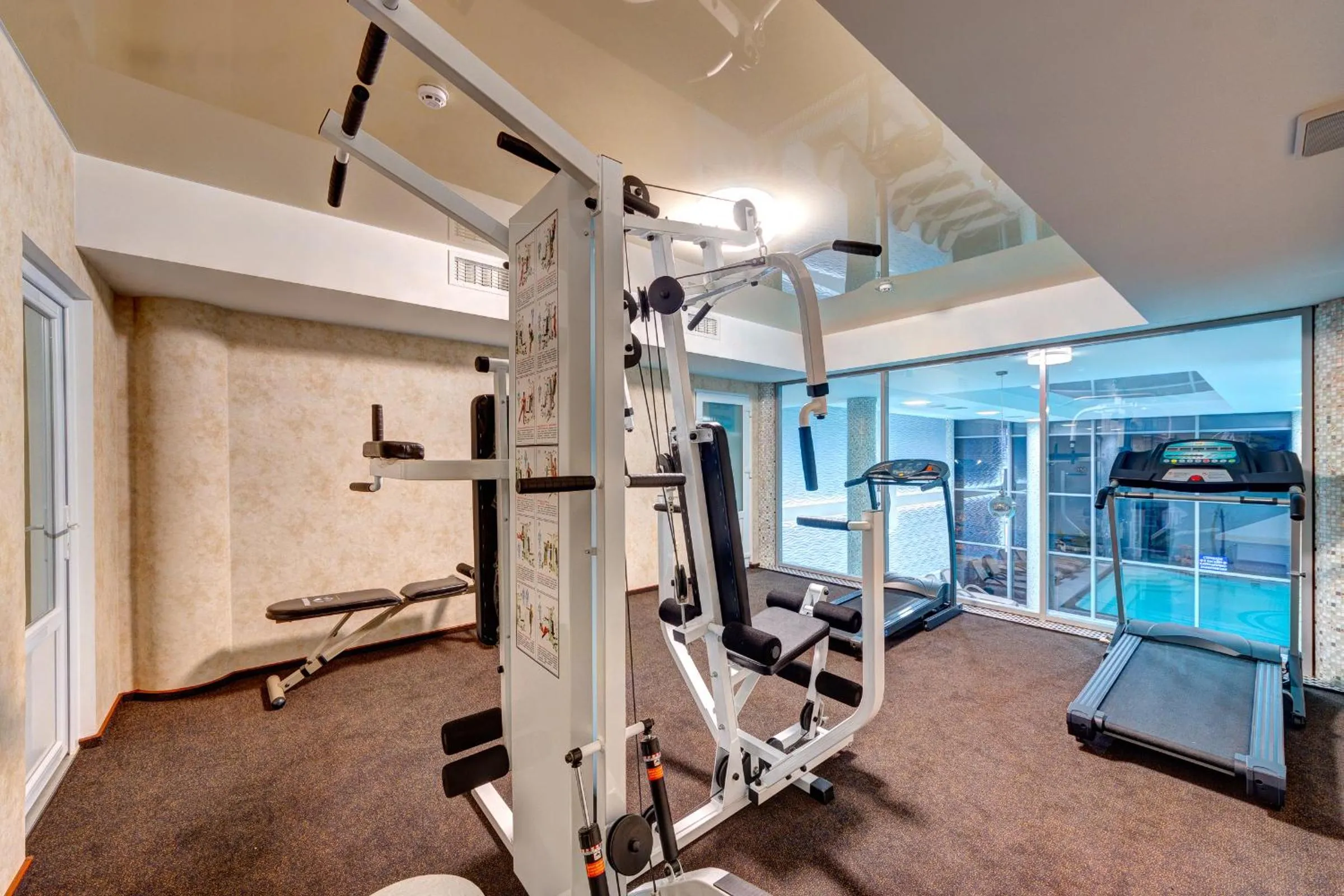 Fitness centre/facilities in Hotel Podgorie Spa