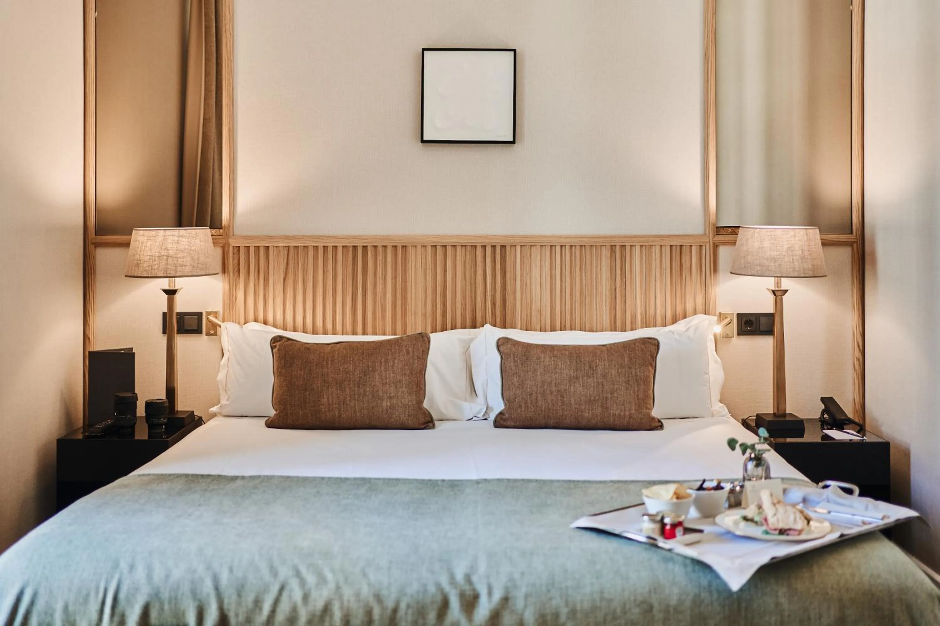 Bed in Hotel Único Madrid, Small Luxury Hotels