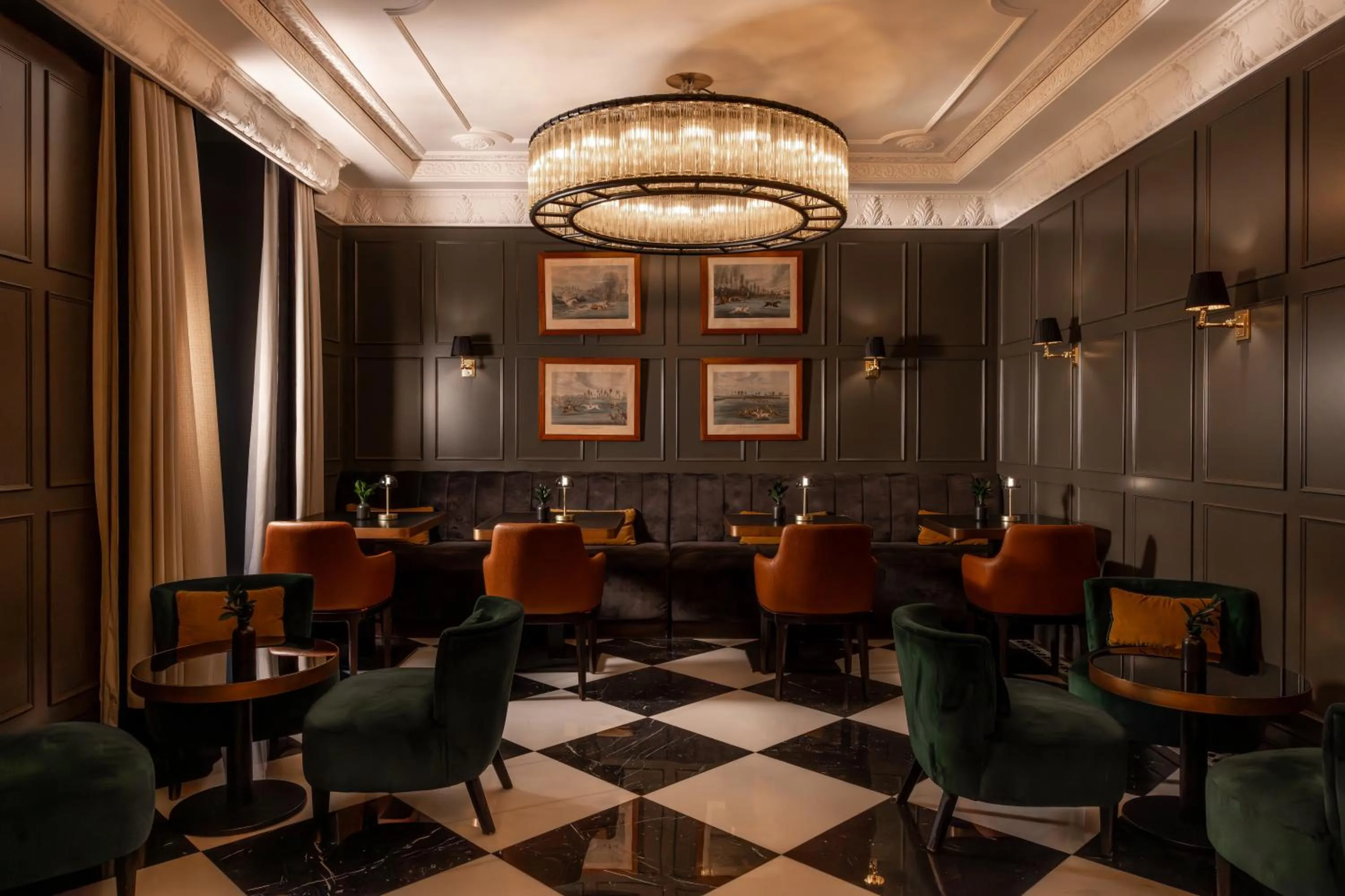 Lounge or bar in Hotel Único Madrid, Small Luxury Hotels