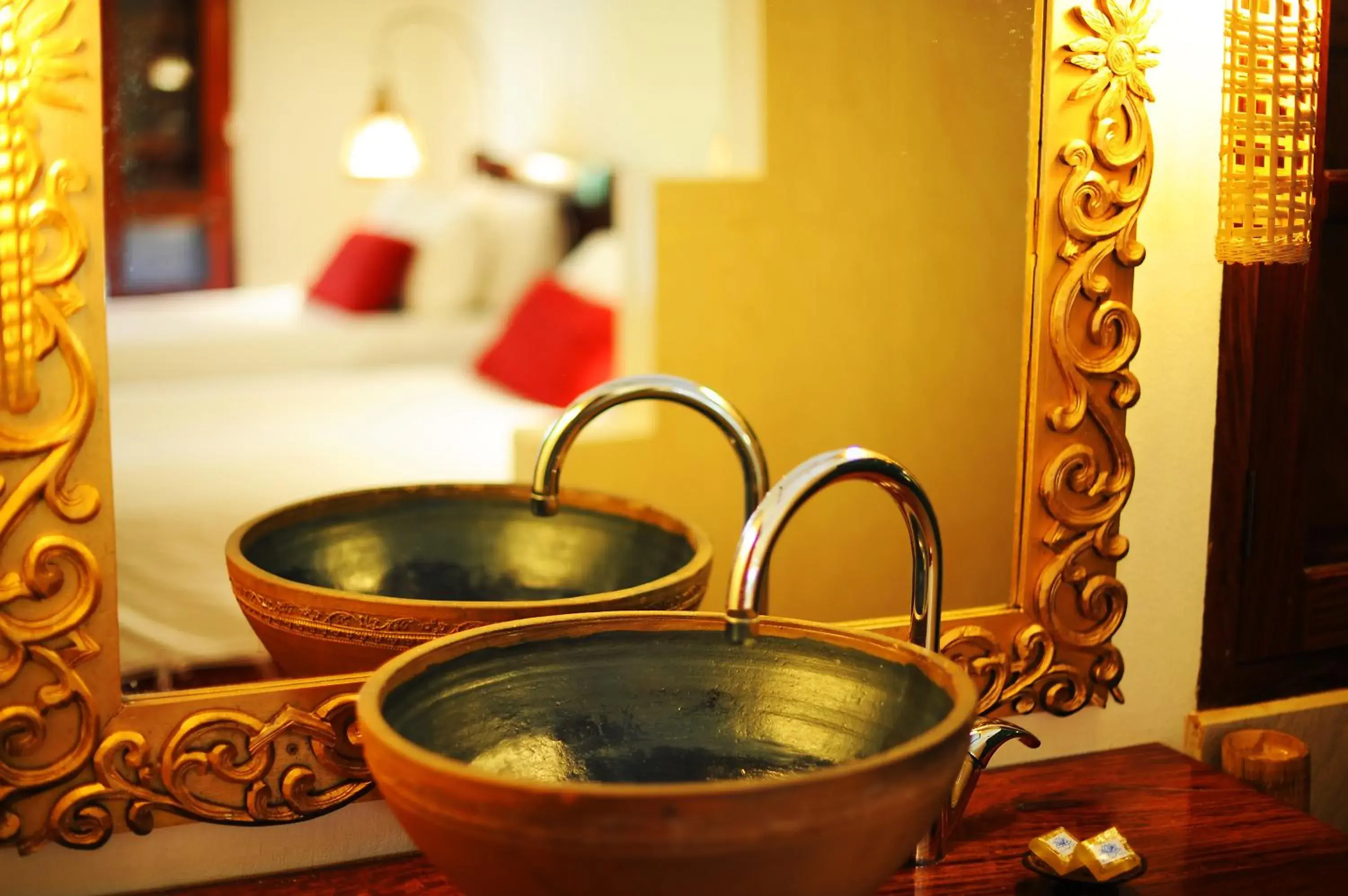 Decorative detail in Lotus Villa Decorative detail in Lotus Villa