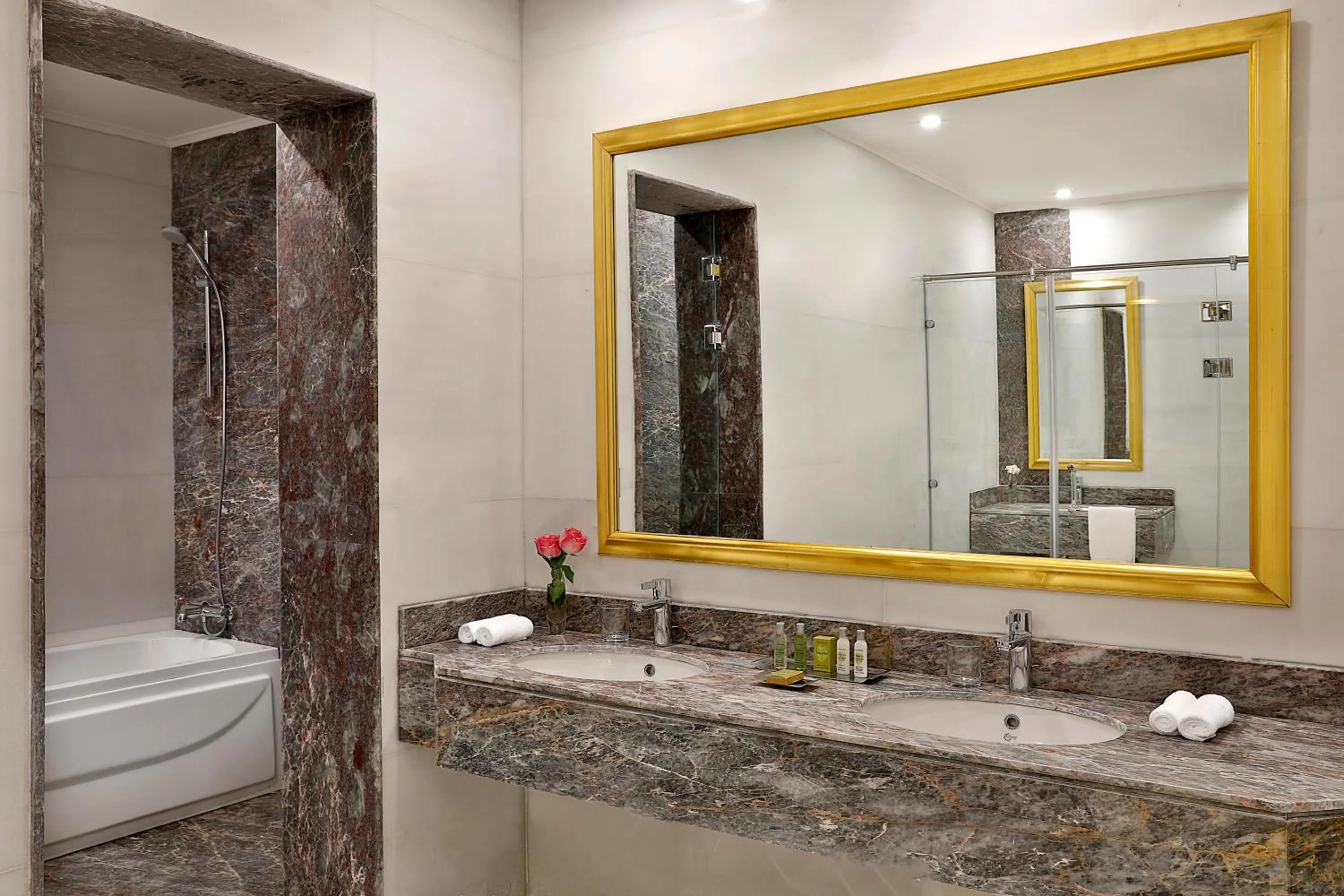 Bathroom in Hilton Hurghada Plaza Hotel