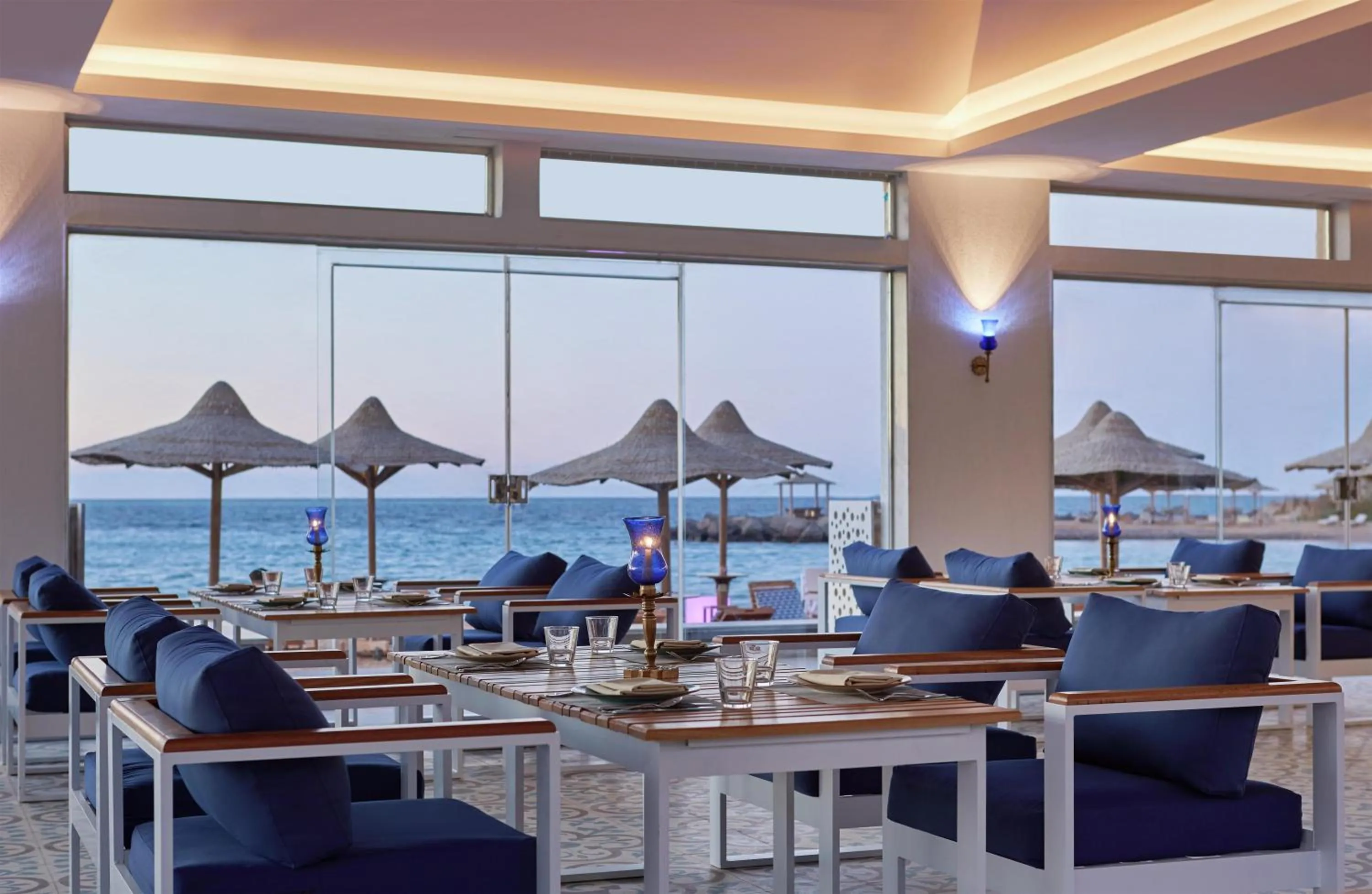 Restaurant/places to eat in Hilton Hurghada Plaza Hotel