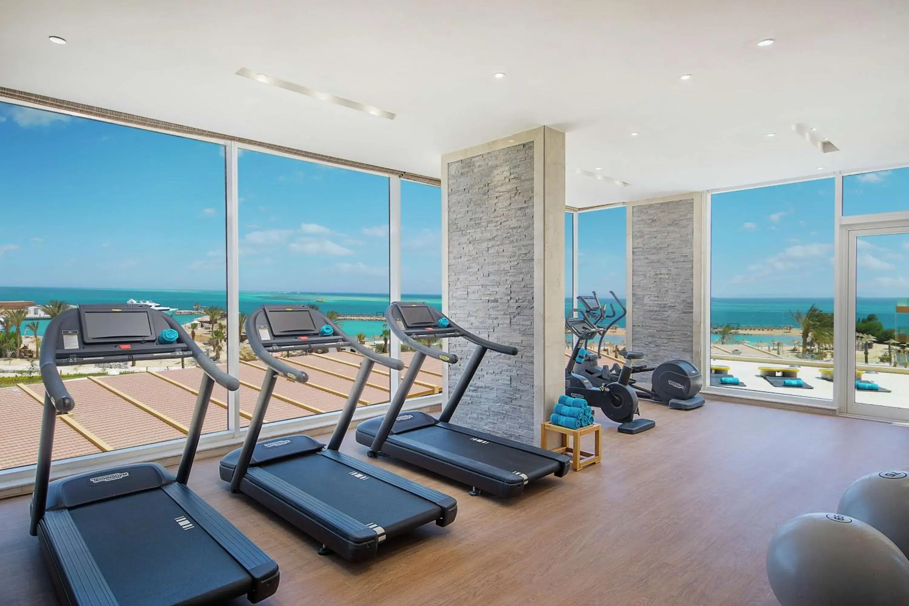 Fitness centre/facilities in Hilton Hurghada Plaza Hotel Fitness centre/facilities in Hilton Hurghada Plaza Hotel