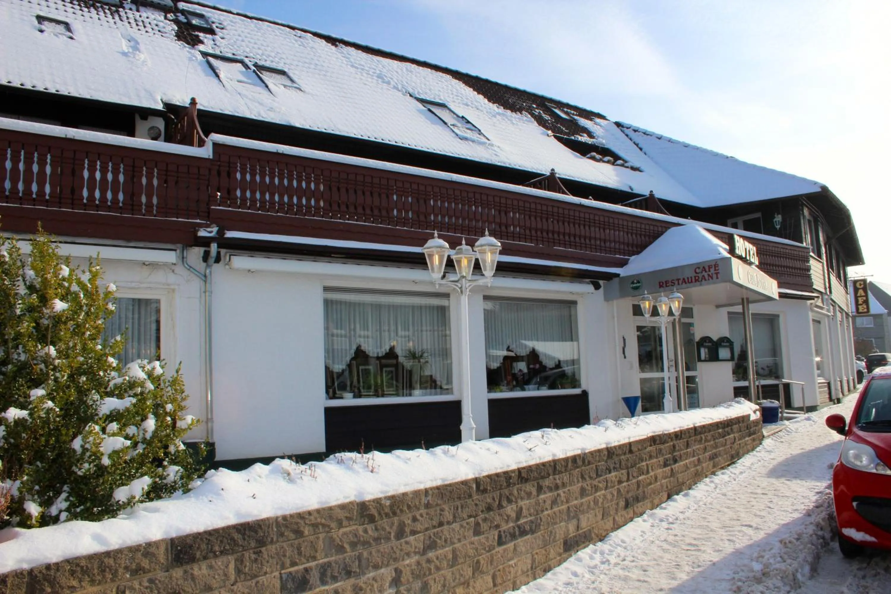 Facade/entrance in Hotel Cafe Bothe