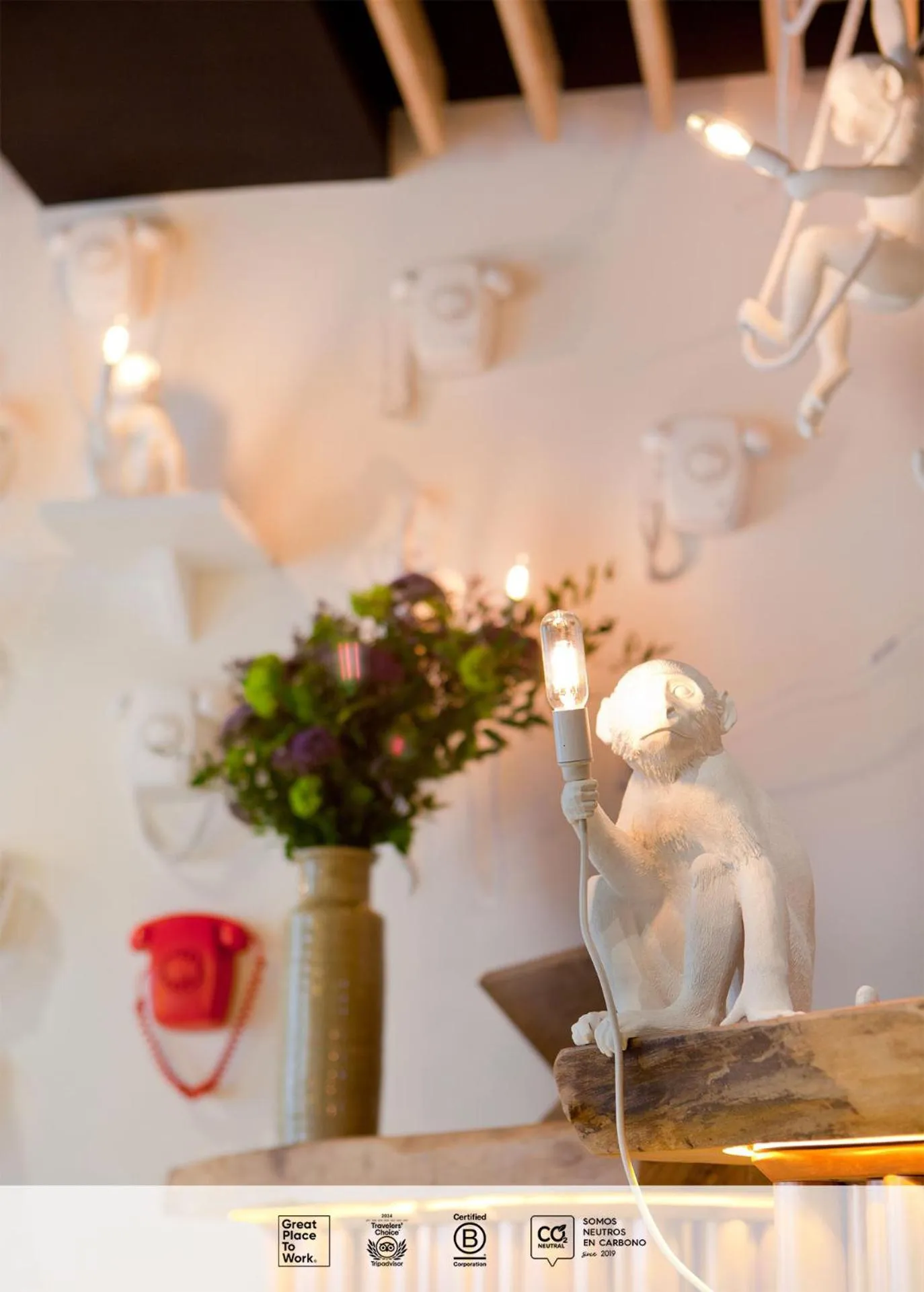 Decorative detail in SLEEP'N Atocha - B Corp Certified