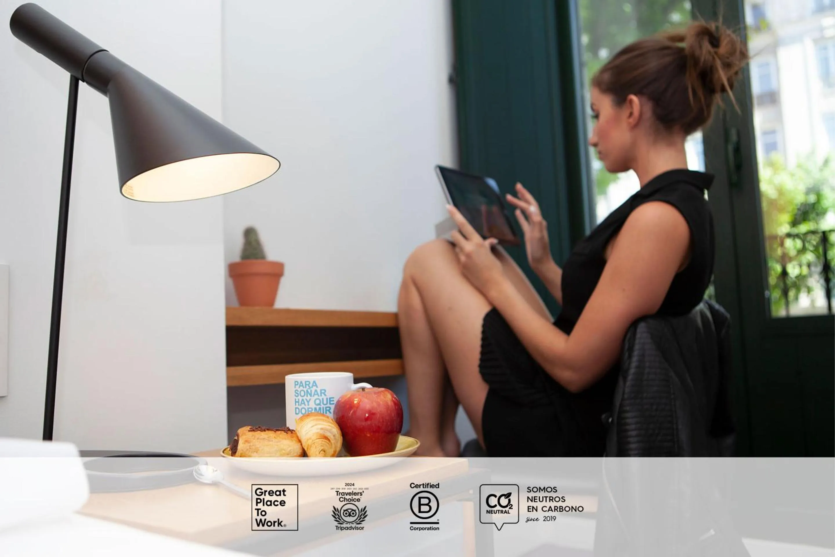 Decorative detail in SLEEP'N Atocha - B Corp Certified